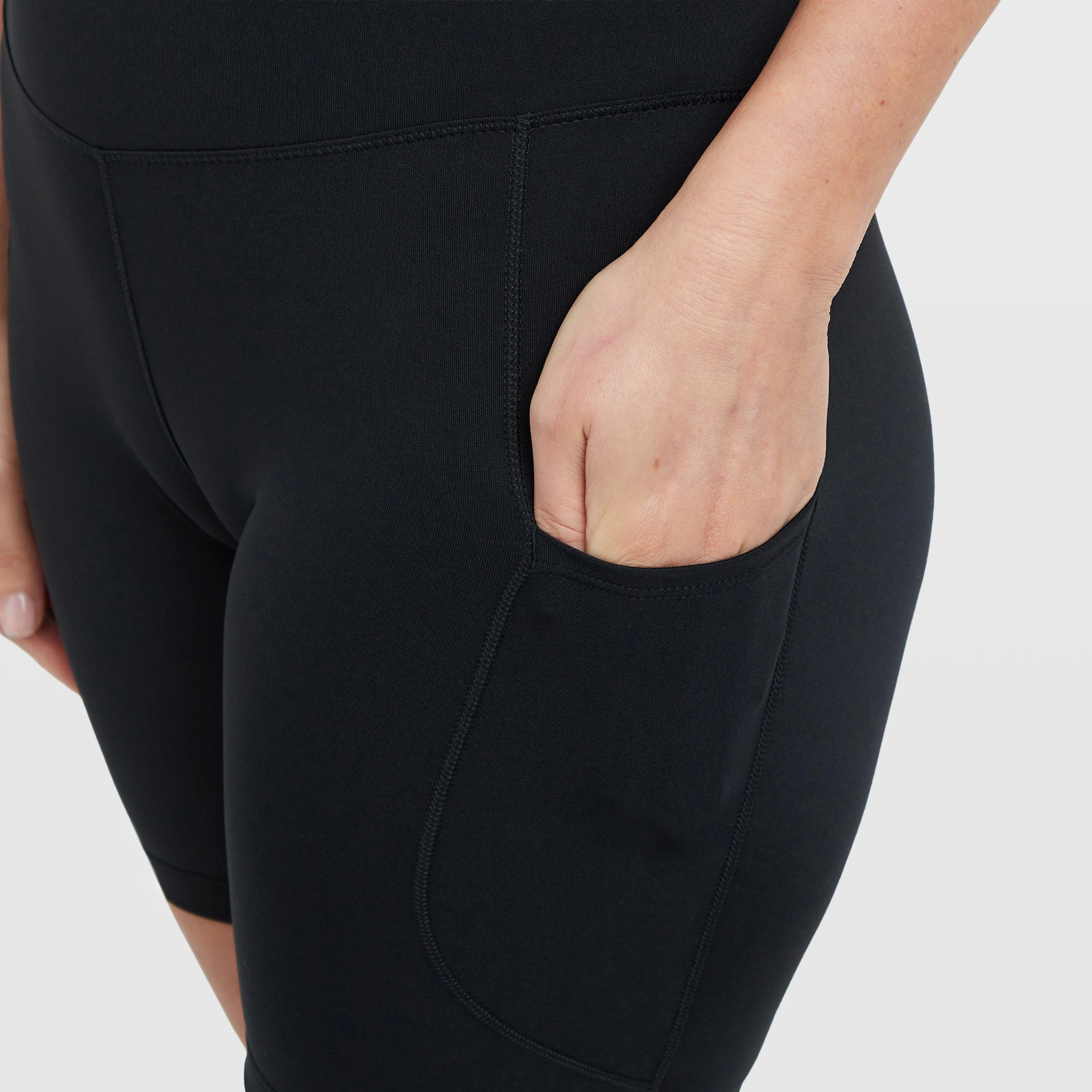 Women's High-Waisted 8" Biker Shorts with Pockets - Image 4