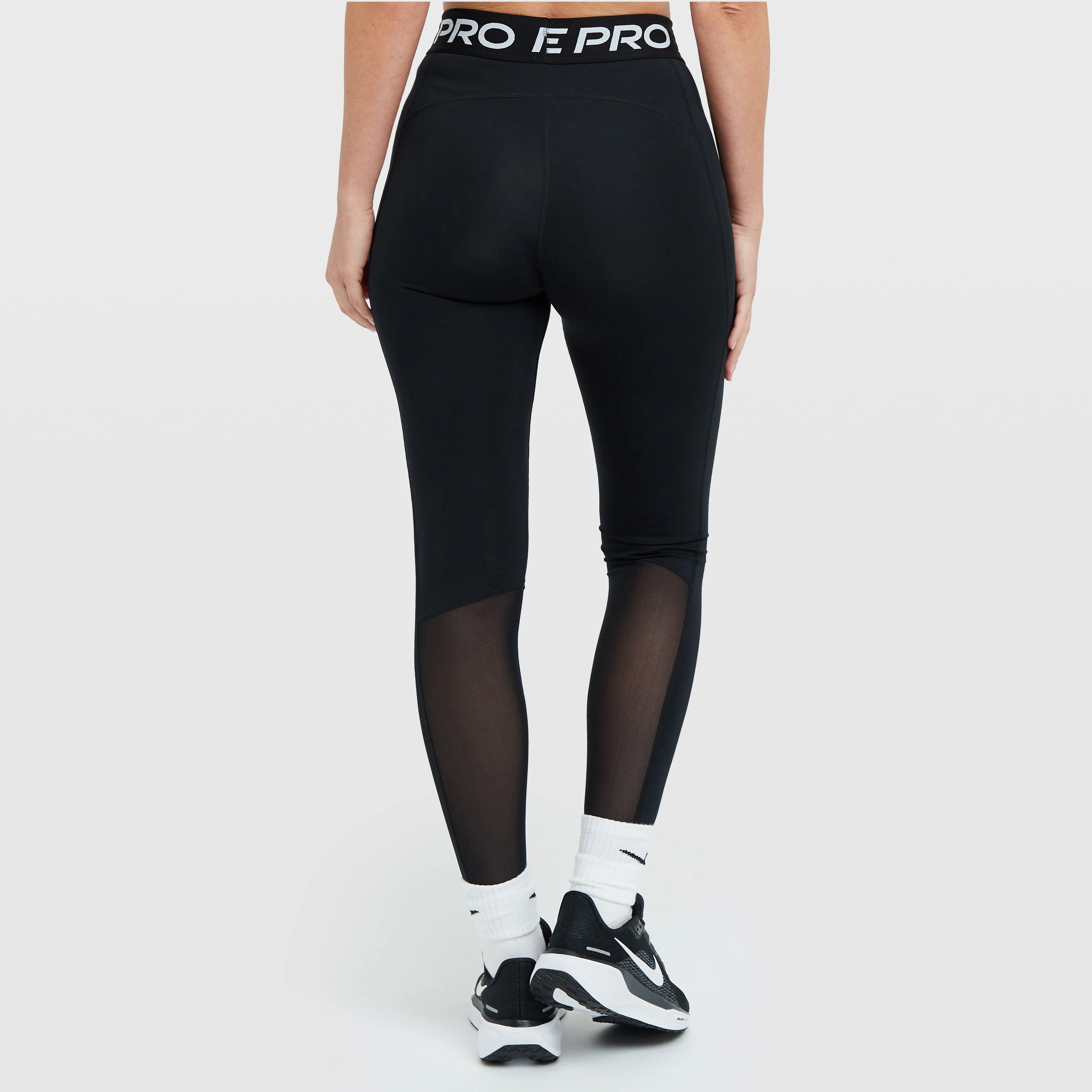 Women's Mid-Rise Mesh-Panelled Leggings - Image 2