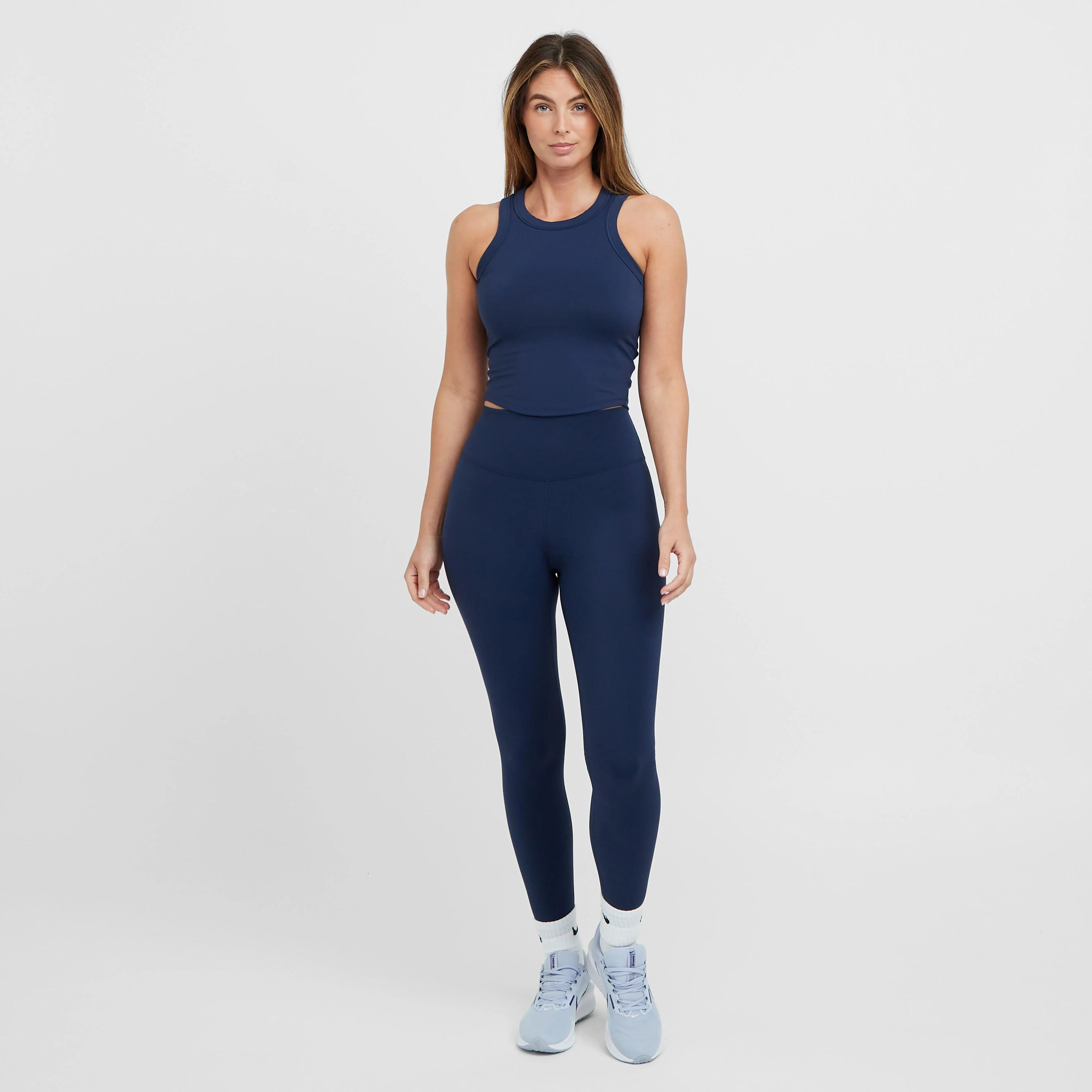 Women's One Fitted Dri-FIT Cropped Tank Top - Image 3