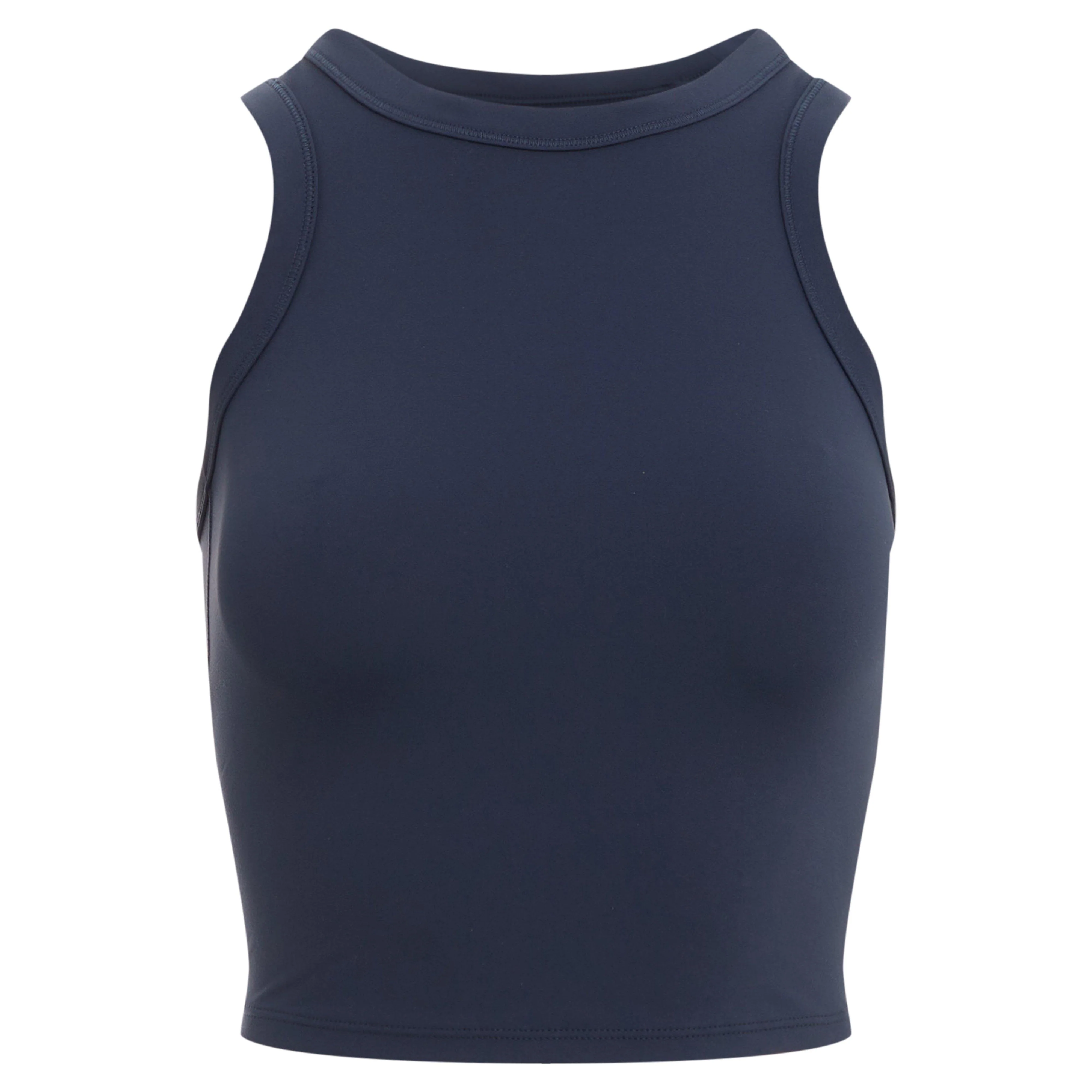 Women's One Fitted Dri-FIT Cropped Tank Top - Image 6