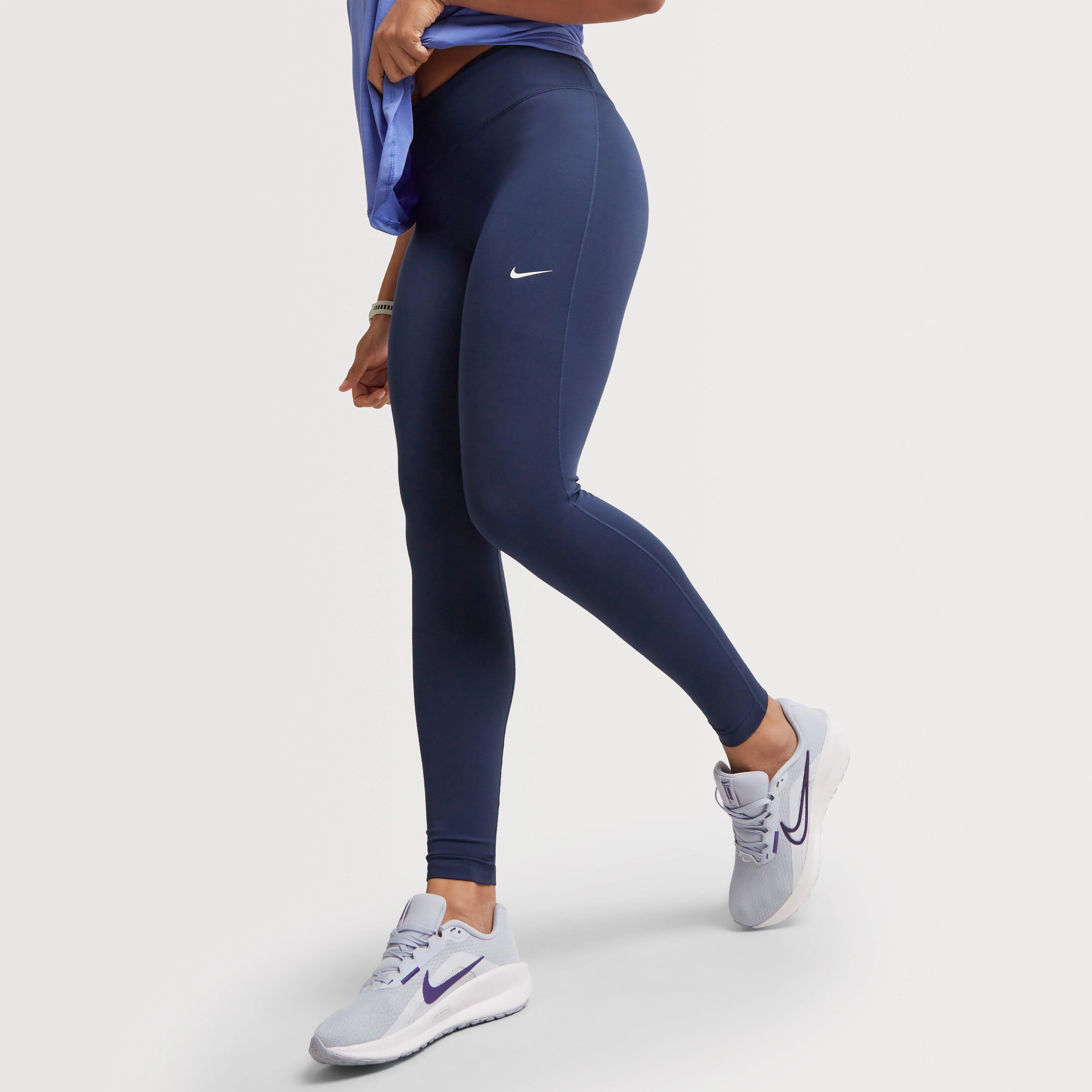 Women's One Seamless Front High-Waisted Full-Length Leggings - Image 2