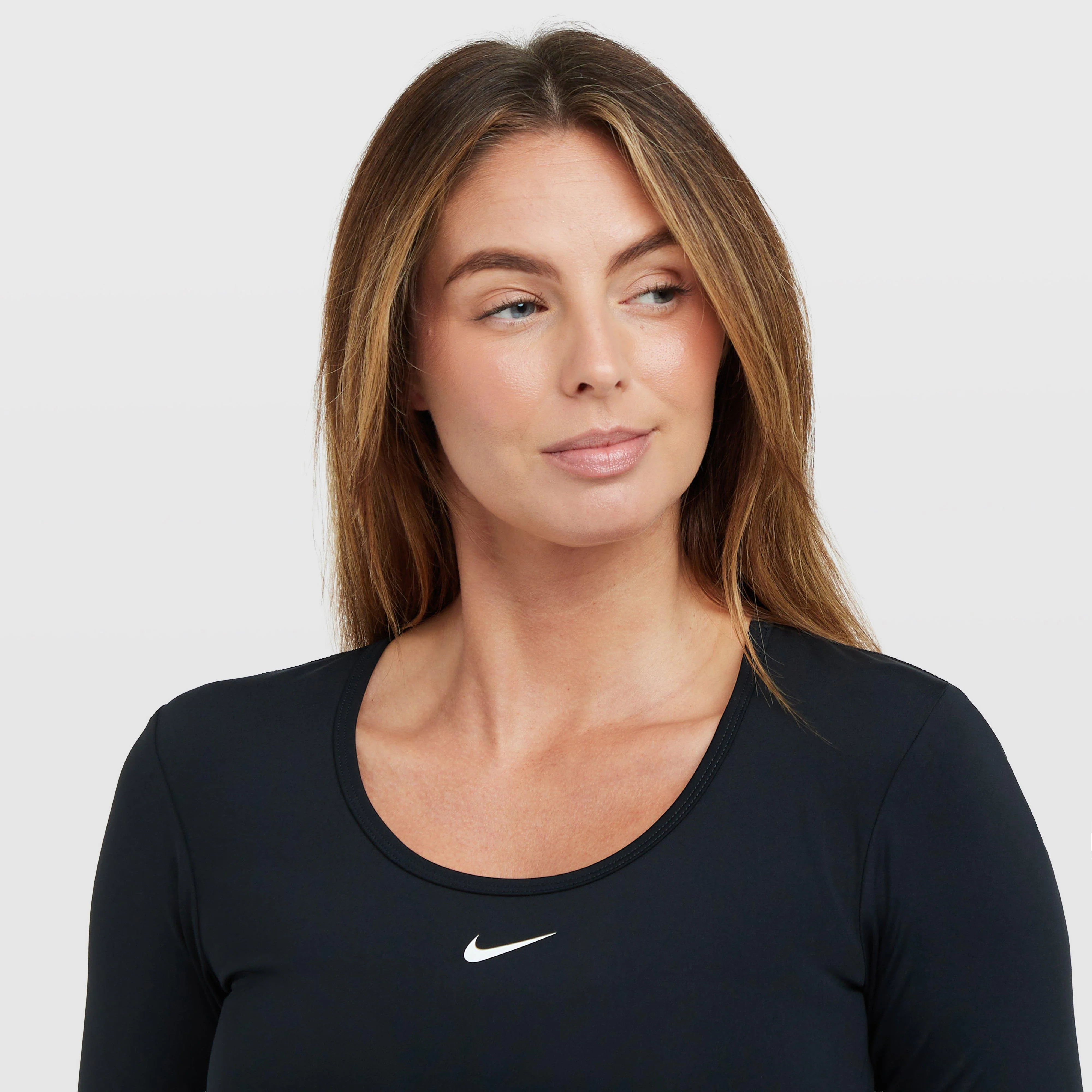 Women's Pro Dri-FIT Cropped Long Sleeve Top - Image 4
