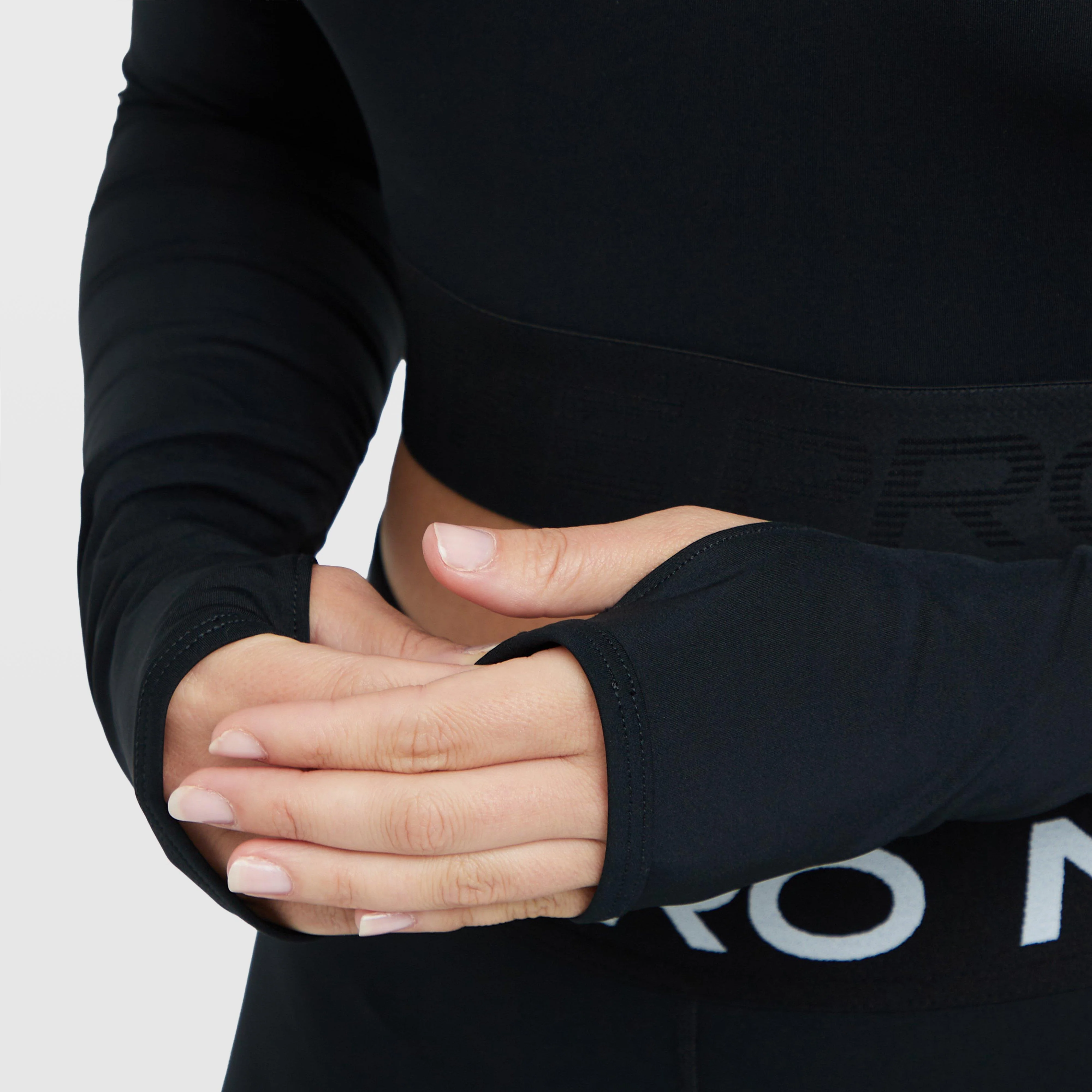 Women's Pro Dri-FIT Cropped Long Sleeve Top - Image 5