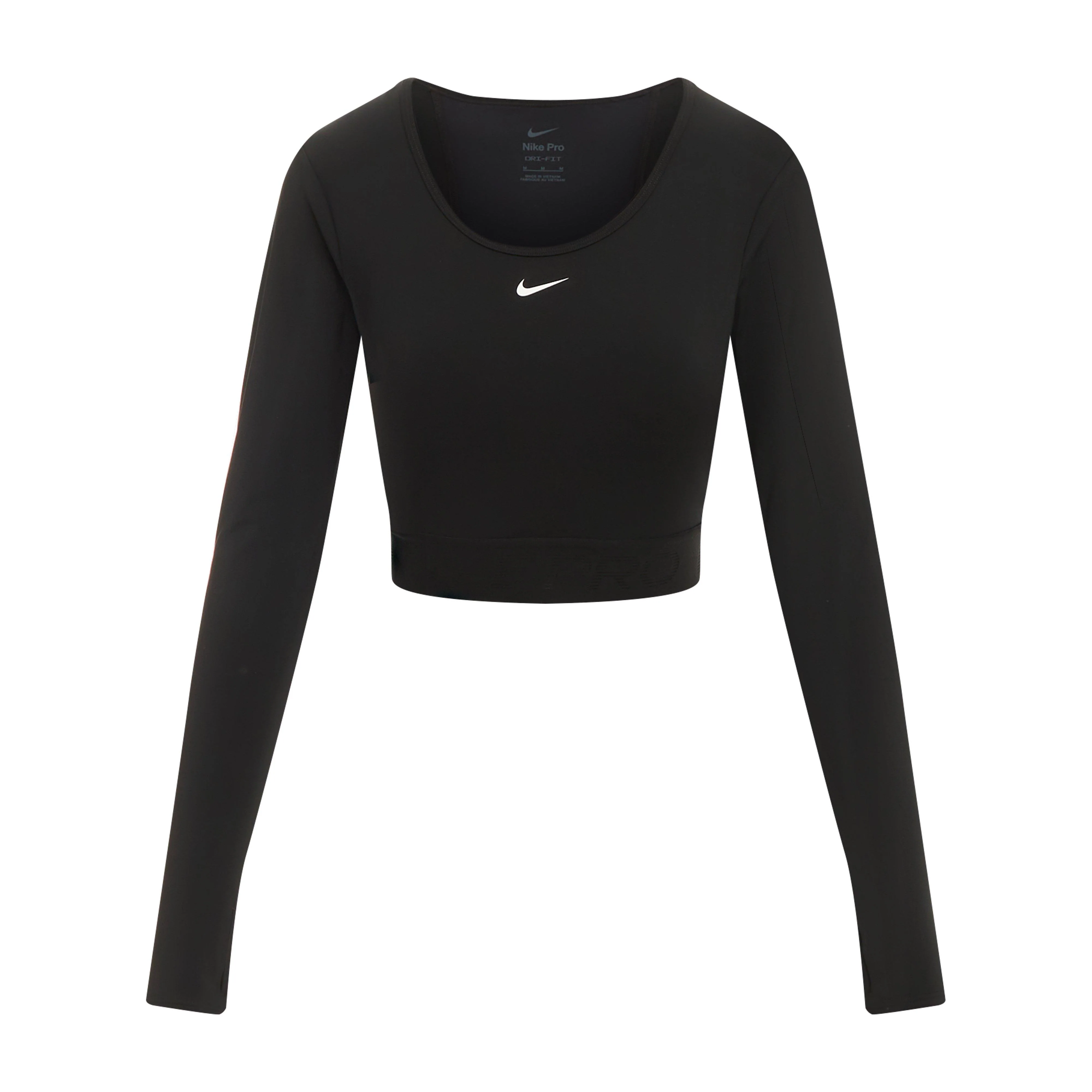 Women's Pro Dri-FIT Cropped Long Sleeve Top - Image 7