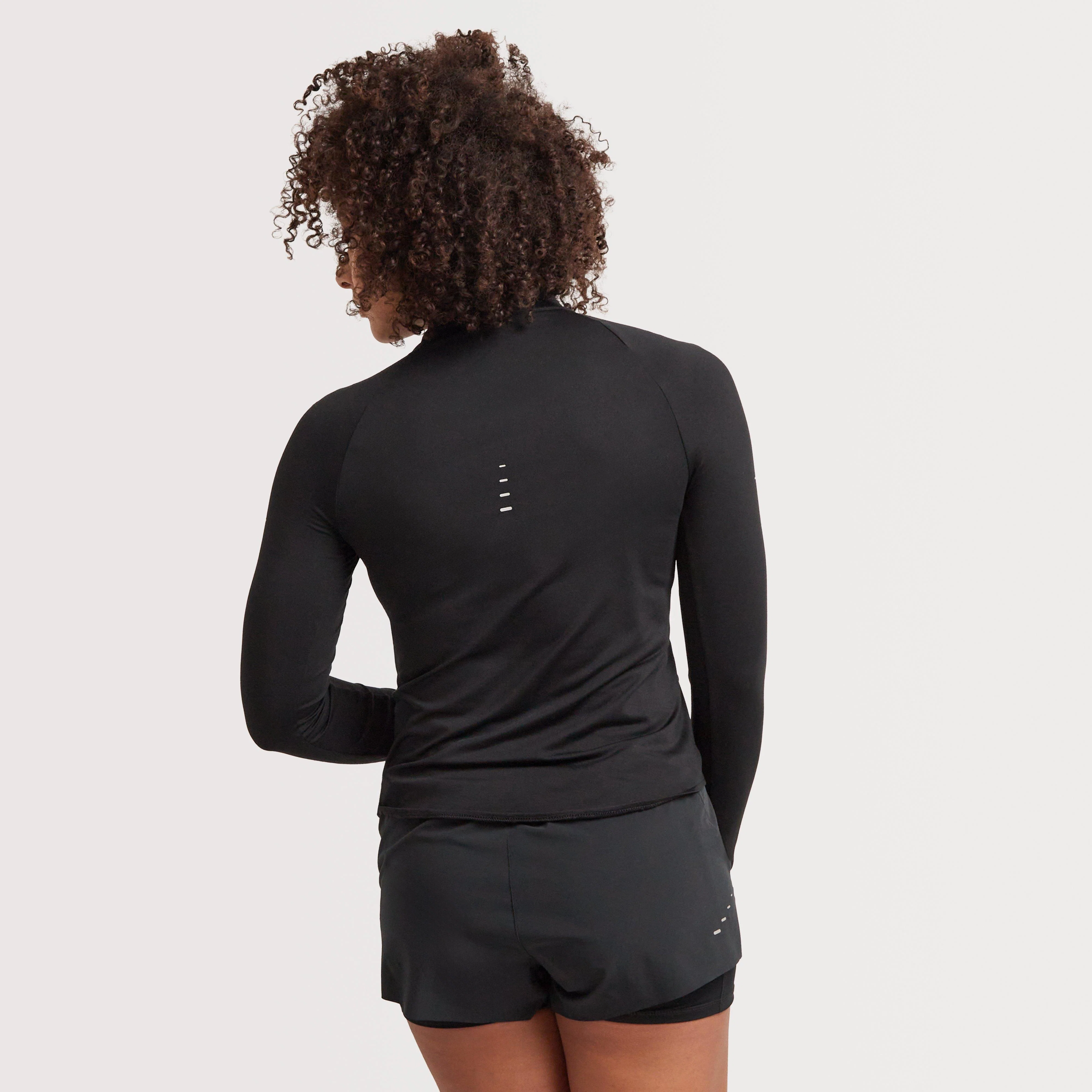 Women's Running Swift UV 1/2 Zip Top - Image 5