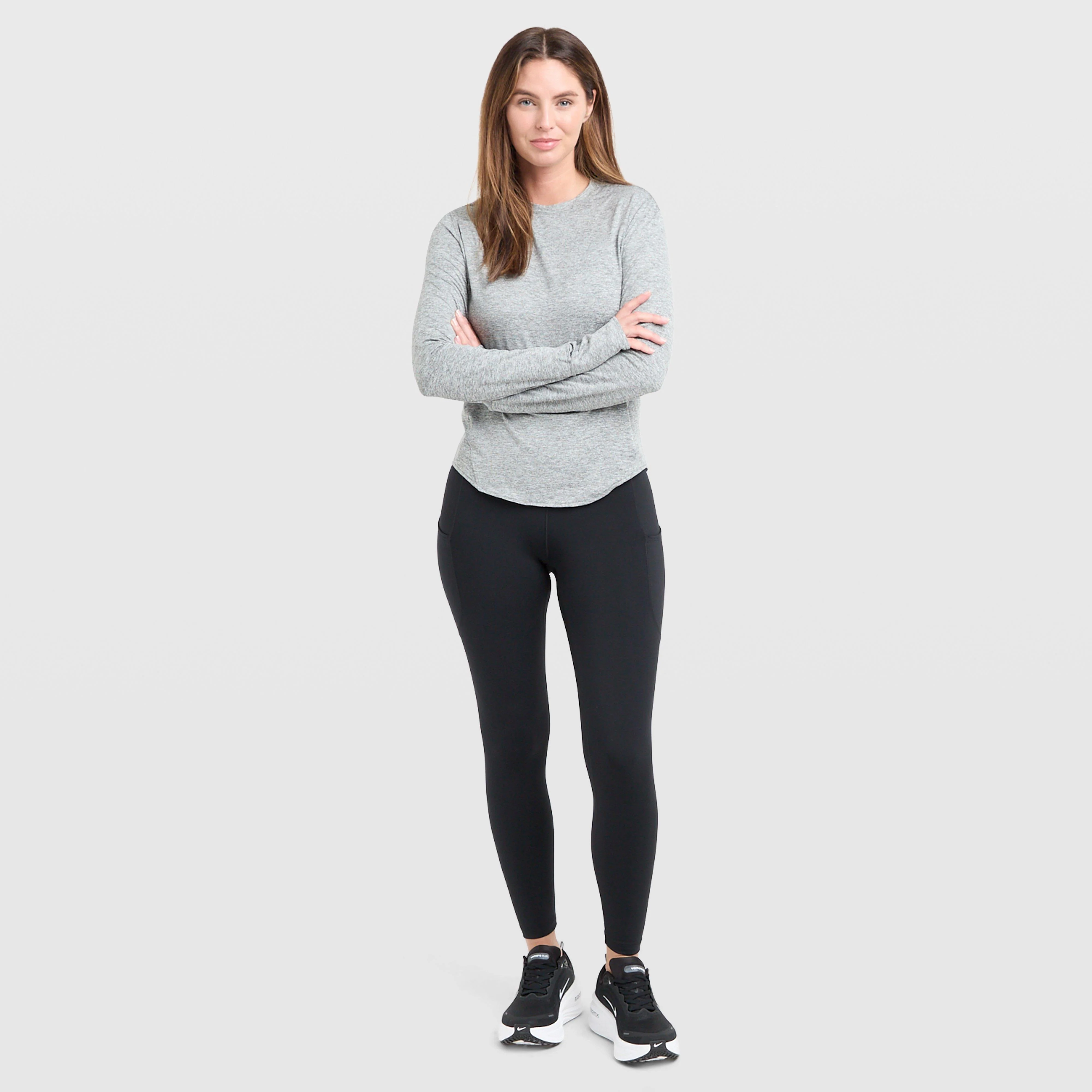 Women's Swift Dri-FIT UV Long-Sleeve Crew-Neck Running Top - Image 3