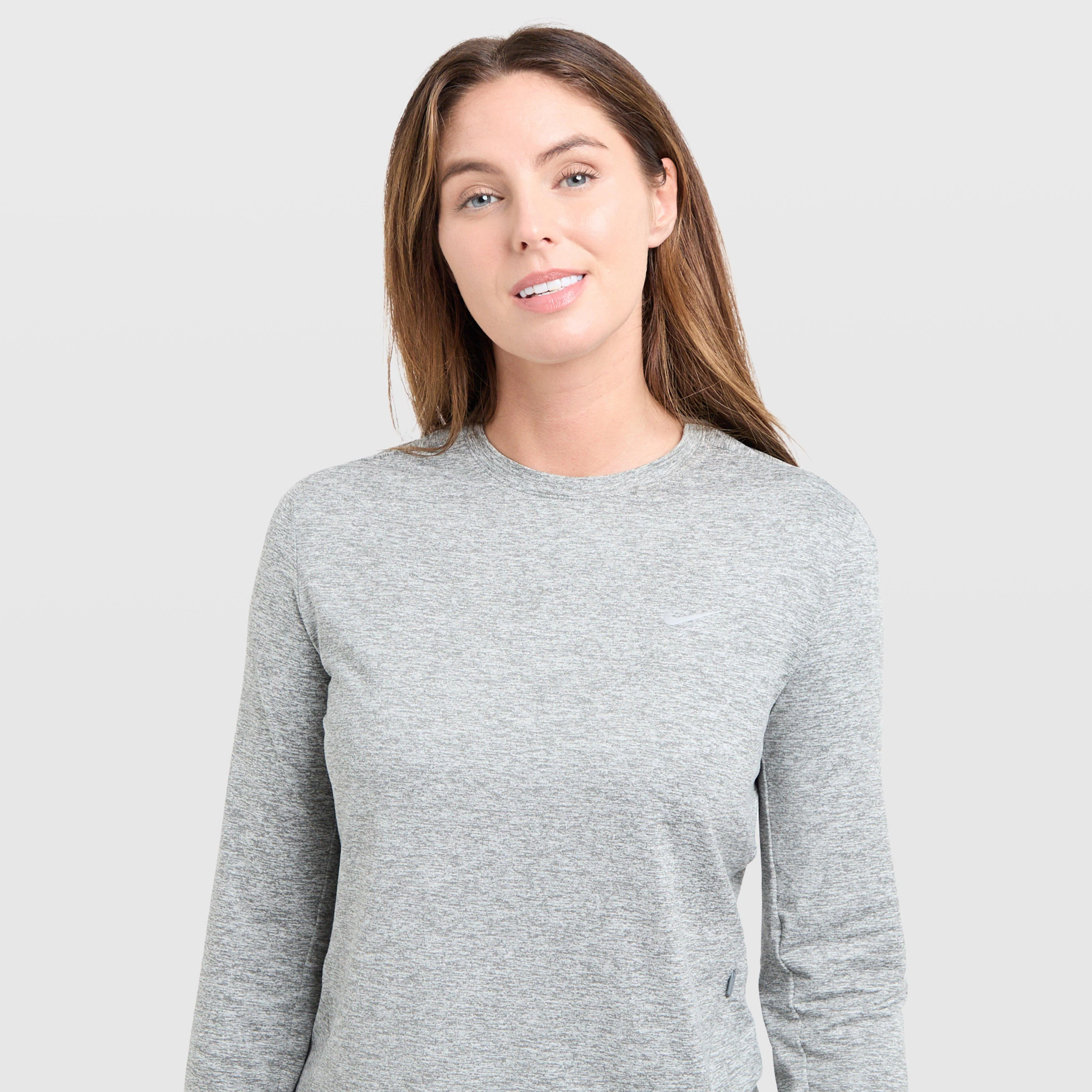Women's Swift Dri-FIT UV Long-Sleeve Crew-Neck Running Top - Image 4