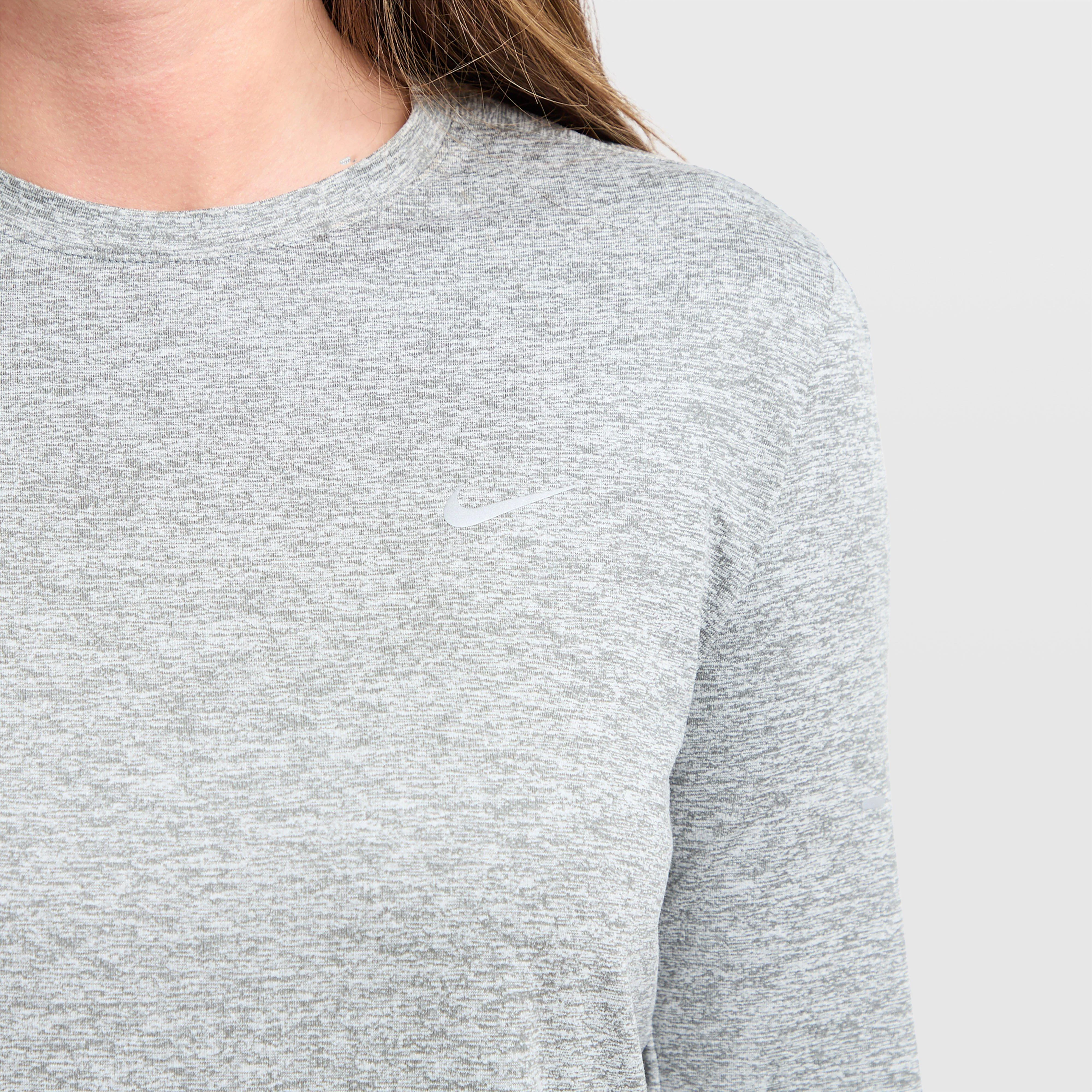 Women's Swift Dri-FIT UV Long-Sleeve Crew-Neck Running Top - Image 8