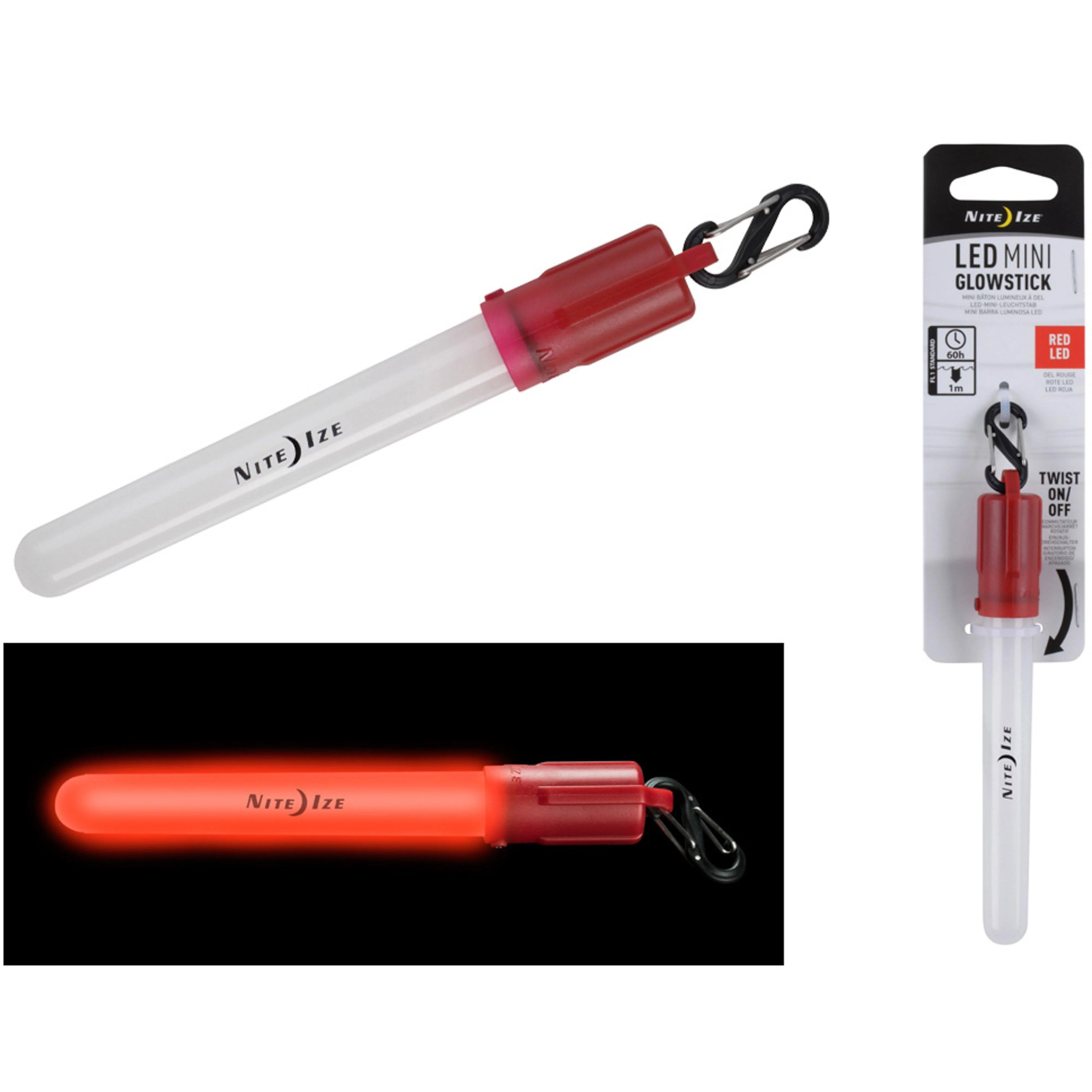 LED Mini Glowstick (Red) - Image 2