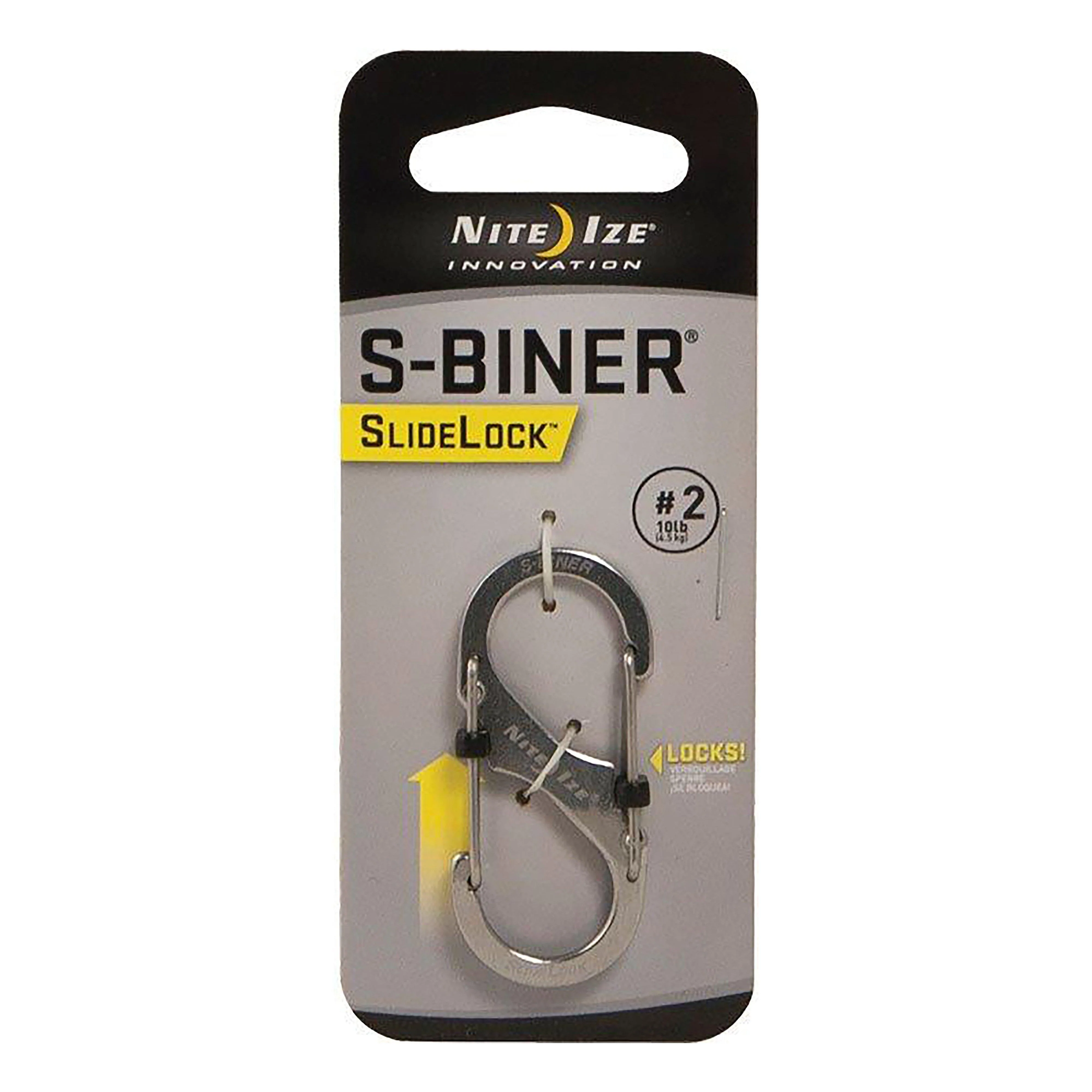 S-Biner SlideLock #2 (Stainless Steel) - Image 3