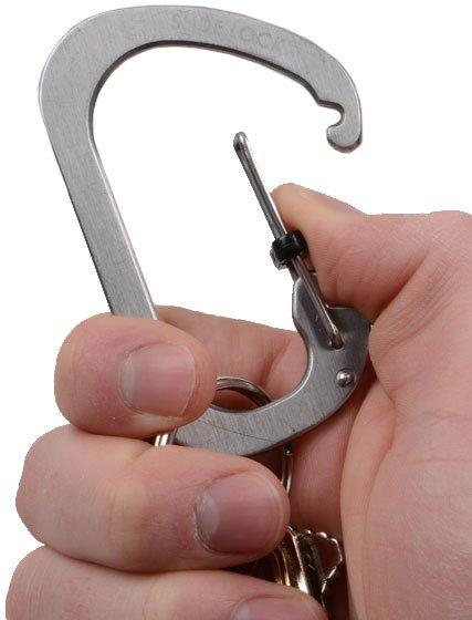 Slidelock Carabiner #4 (Stainless Steel) - Image 3