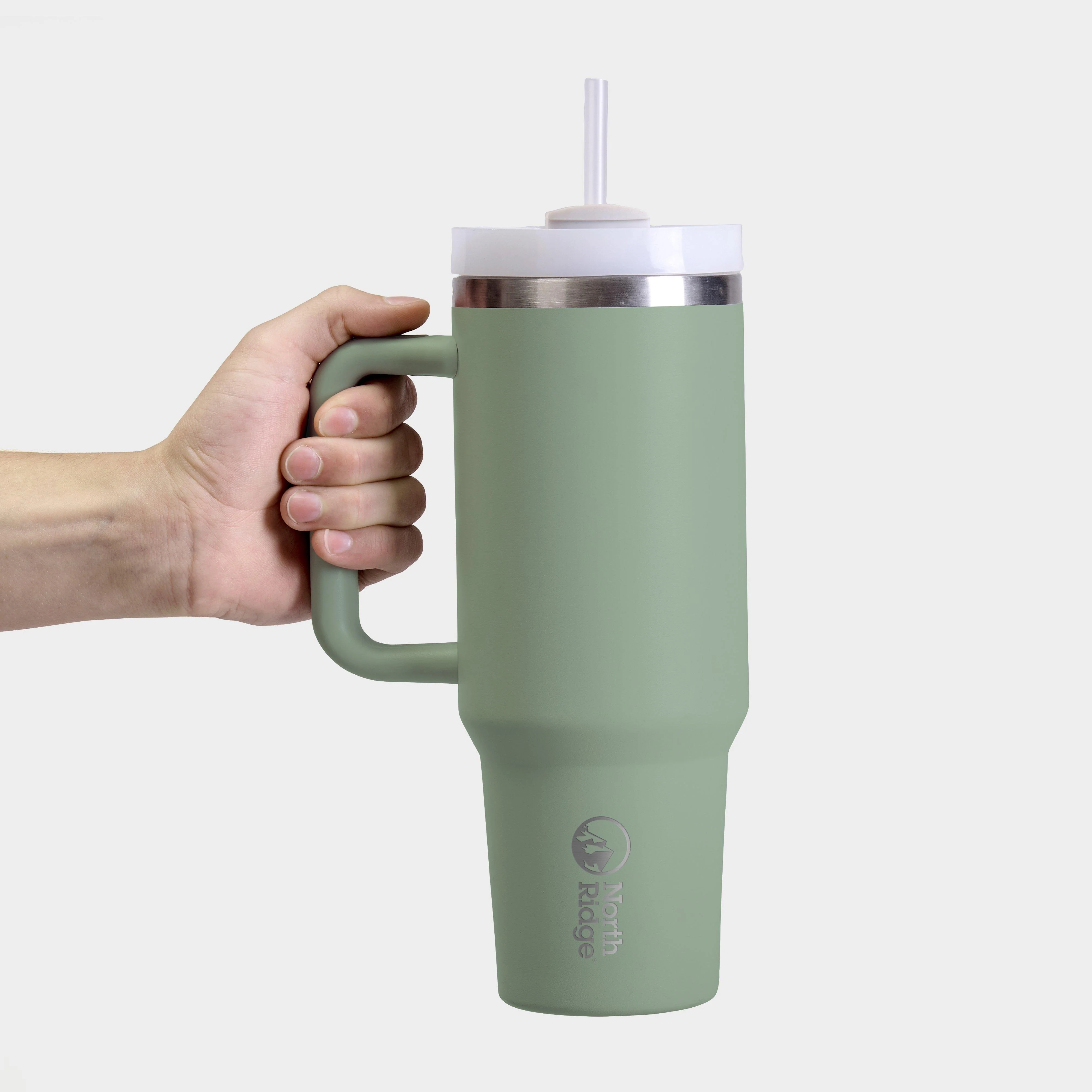 Cactus Duo Flow Tumbler with Straw 1.2L - Image 2