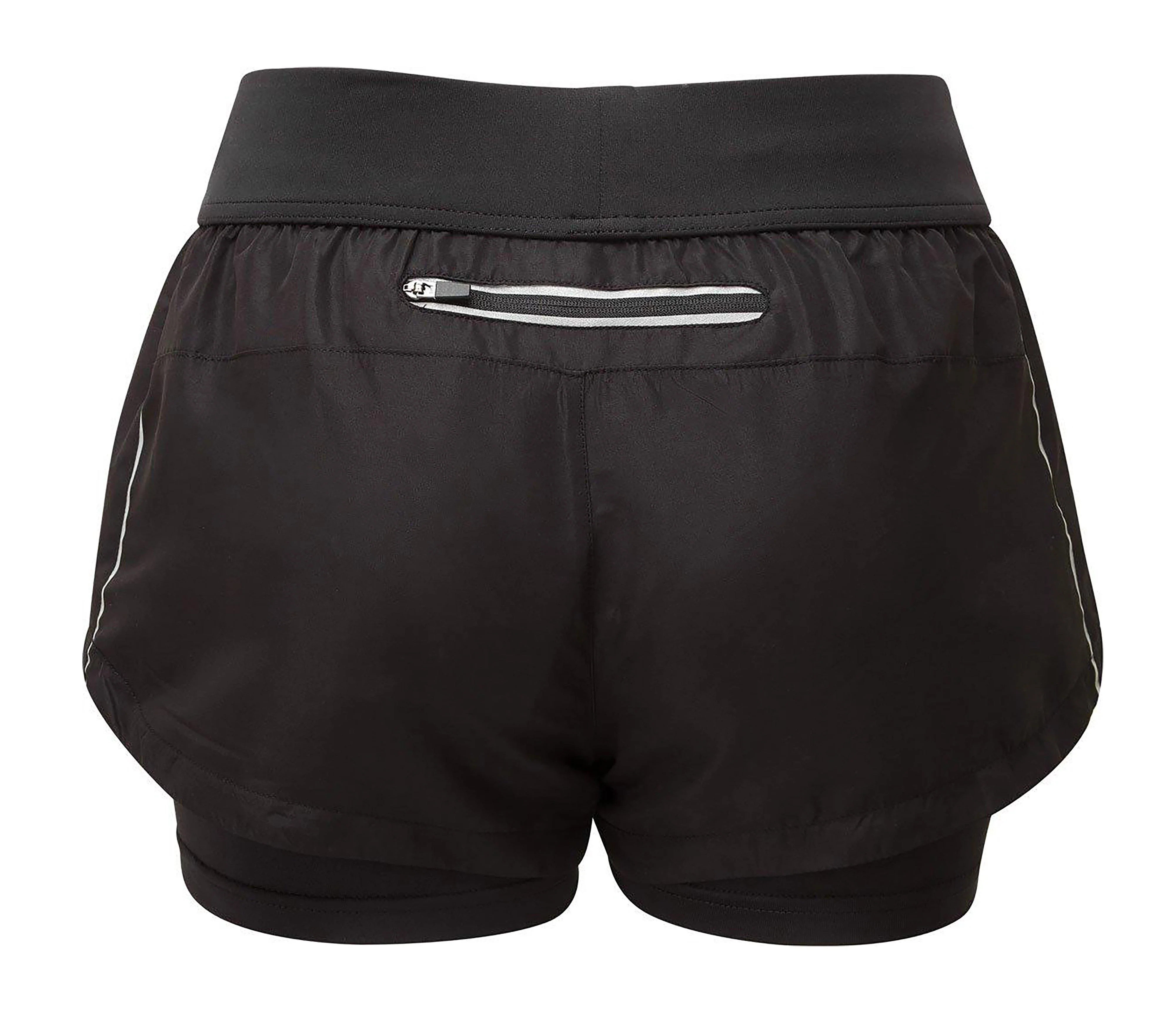 Ladies 2-in-1 Running Shorts - Image 2