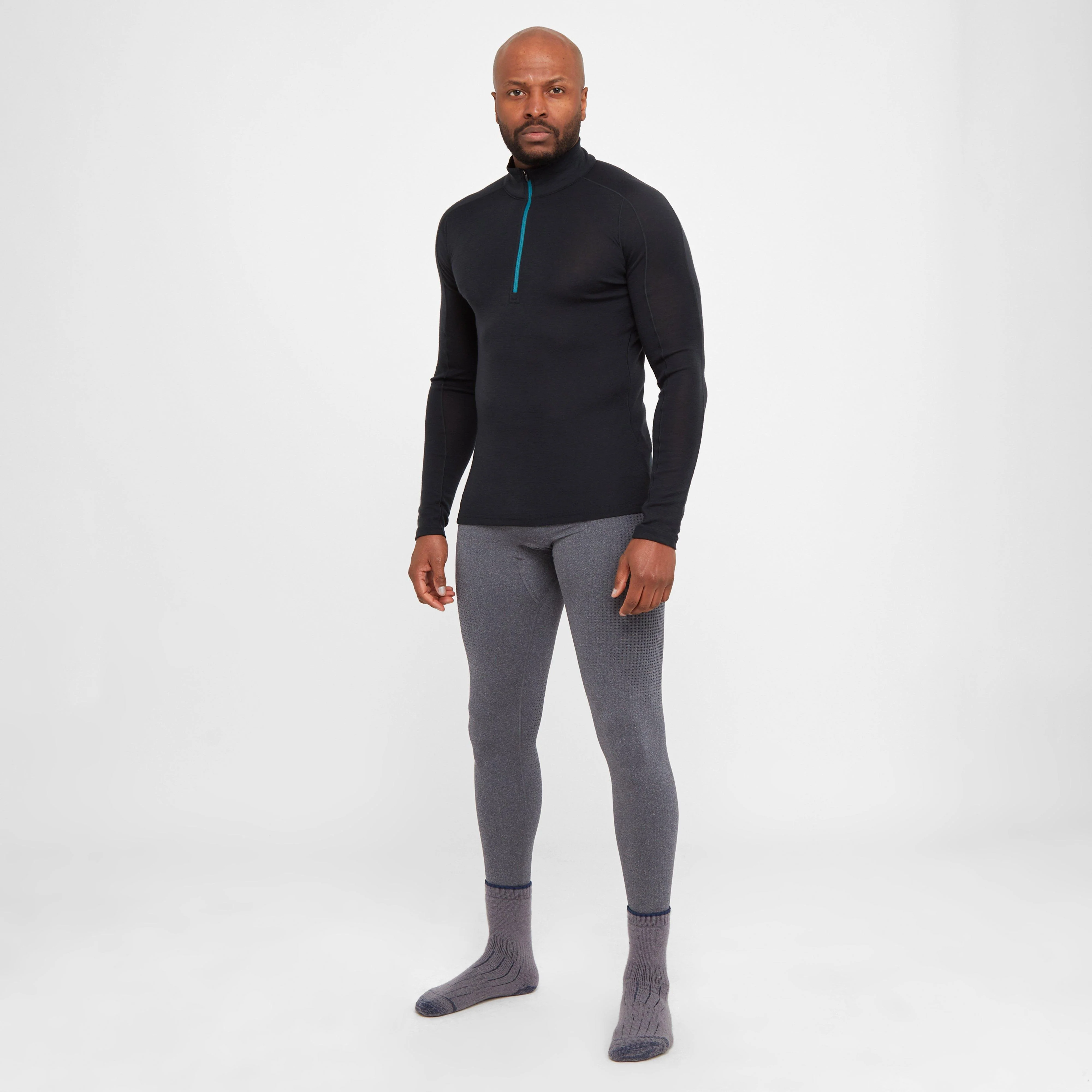 Men's Convect-200 Merino Long Sleeved Zipped Top - Image 3