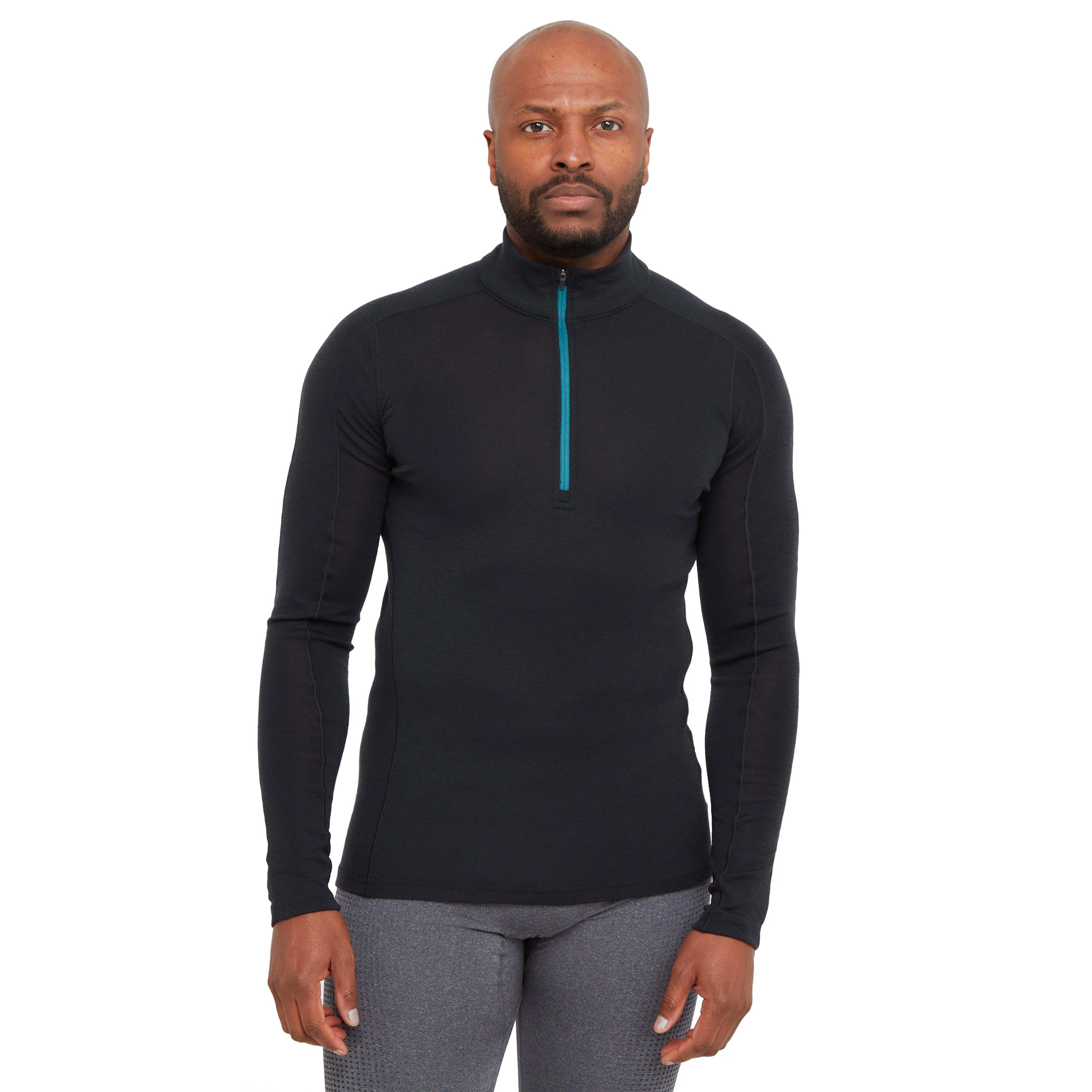 Men's Convect-200 Merino Long Sleeved Zipped Top - Image 7