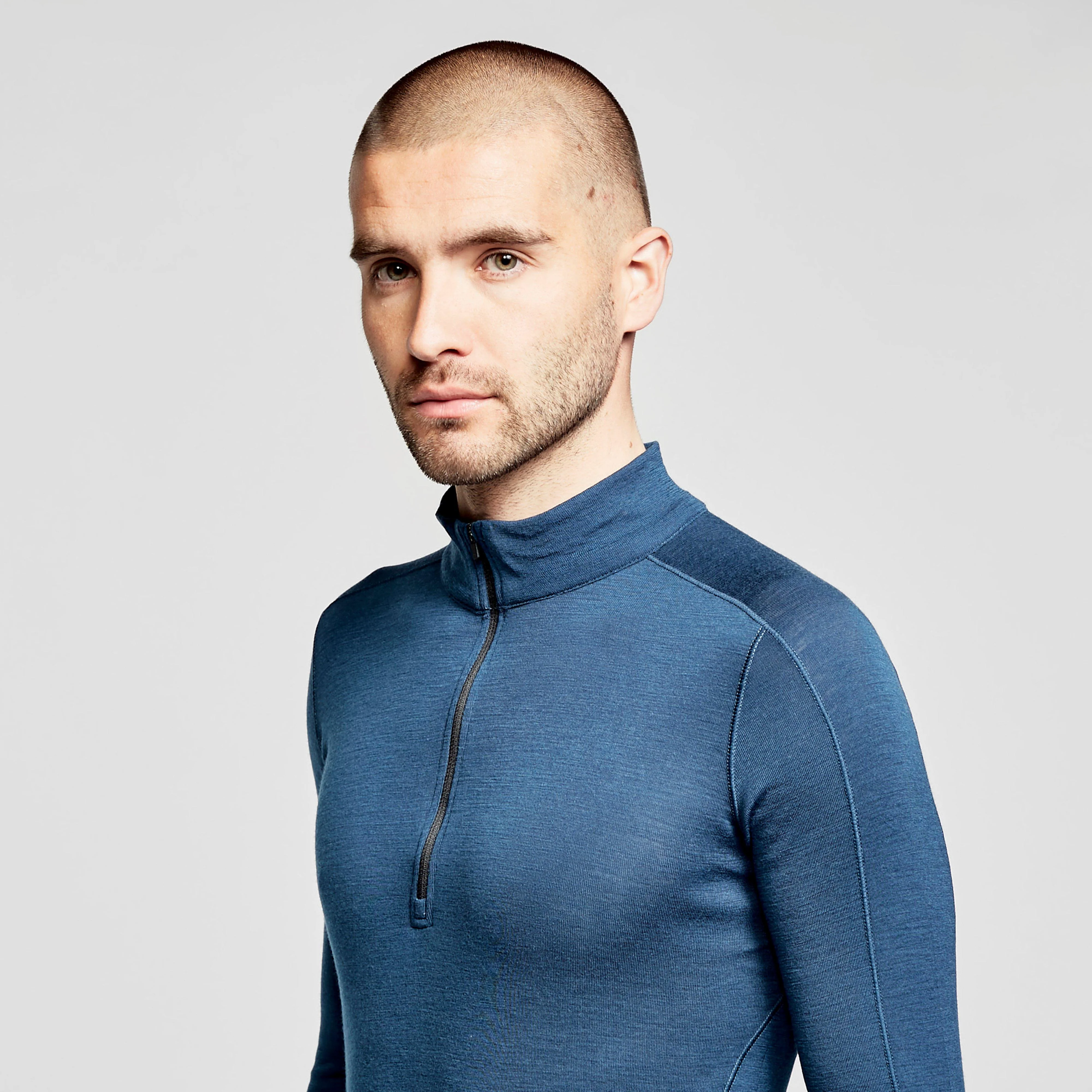 Men's Convect-200 Merino Long Sleeved Zipped Top - Image 4