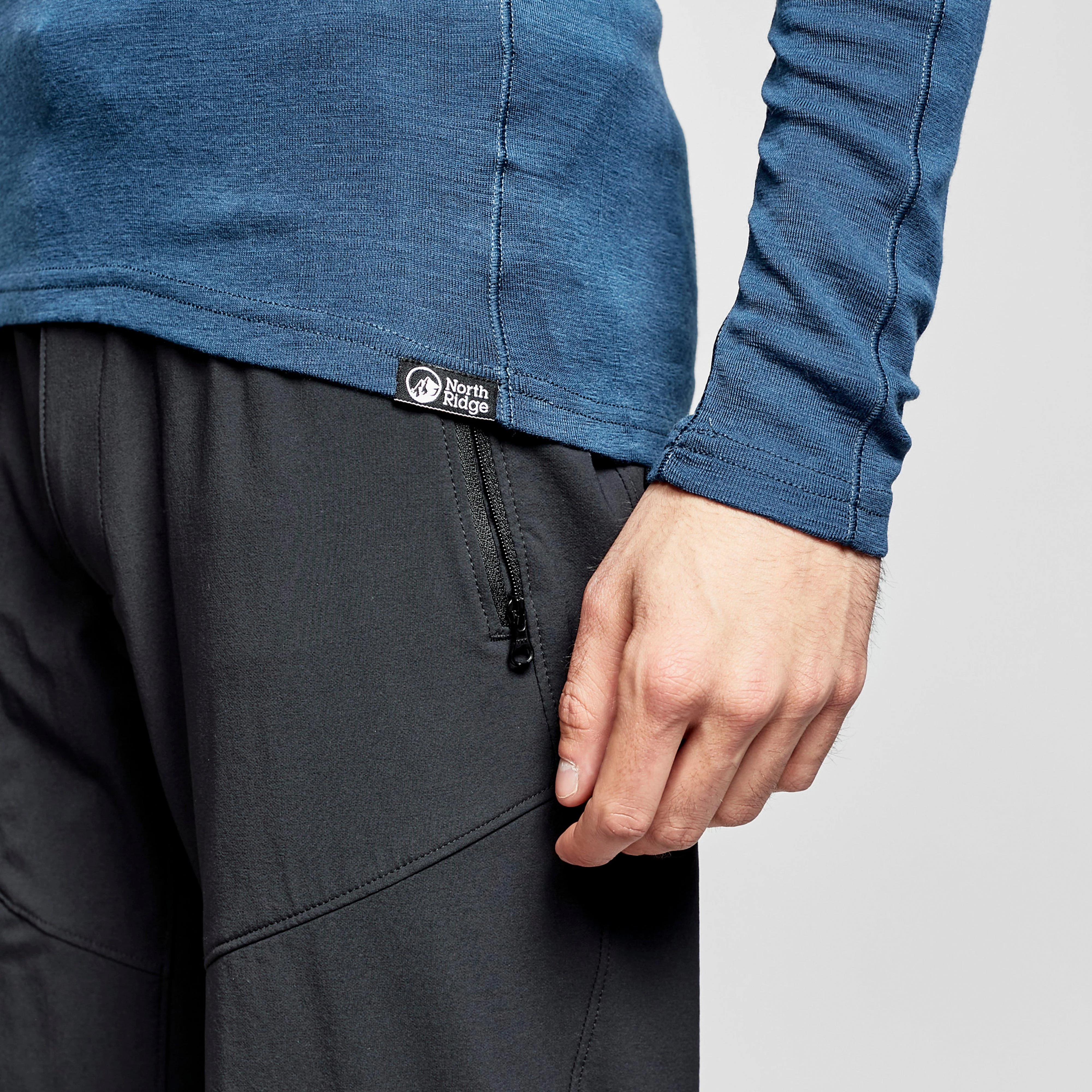 Men's Convect-200 Merino Long Sleeved Zipped Top - Image 5