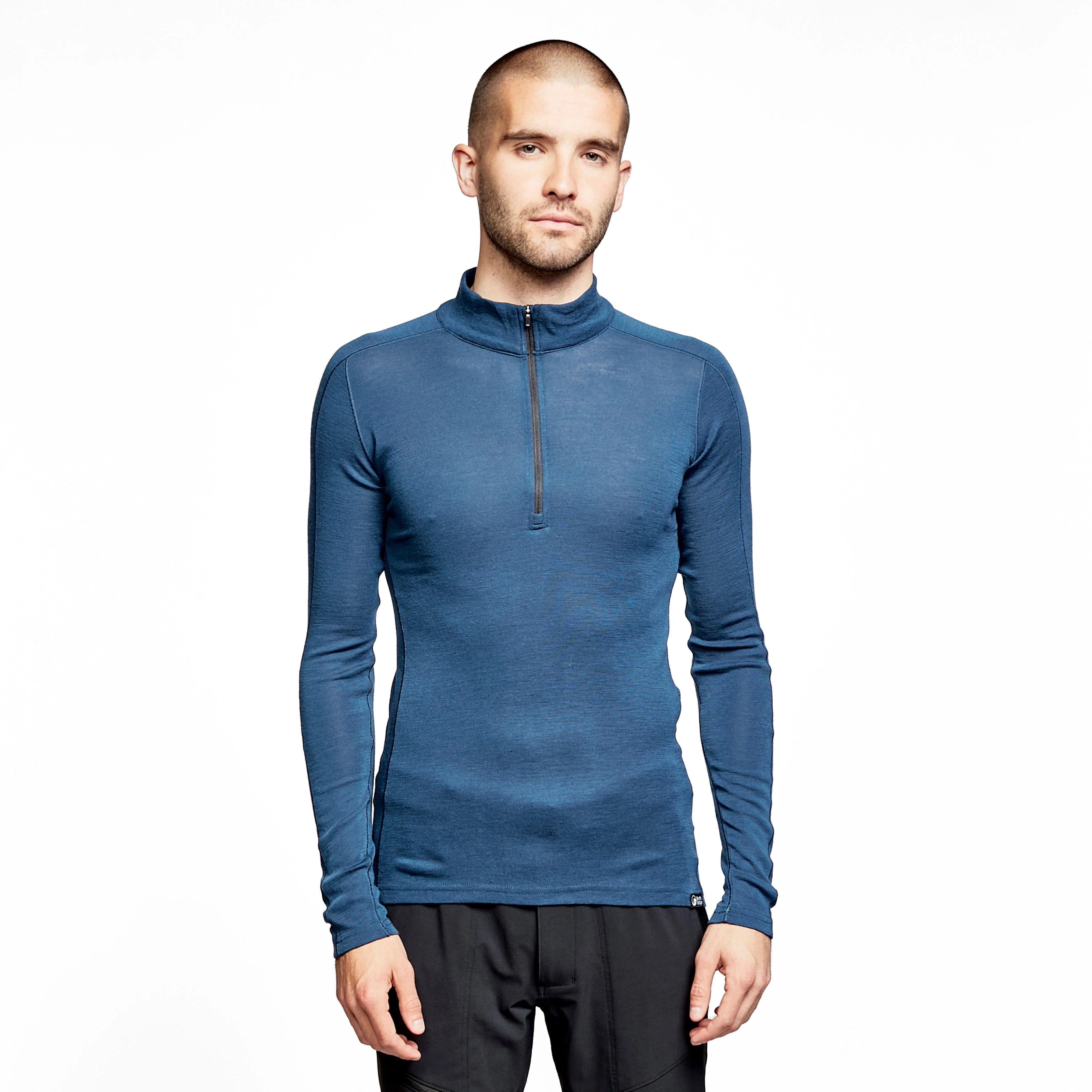 Men's Convect-200 Merino Long Sleeved Zipped Top - Image 8