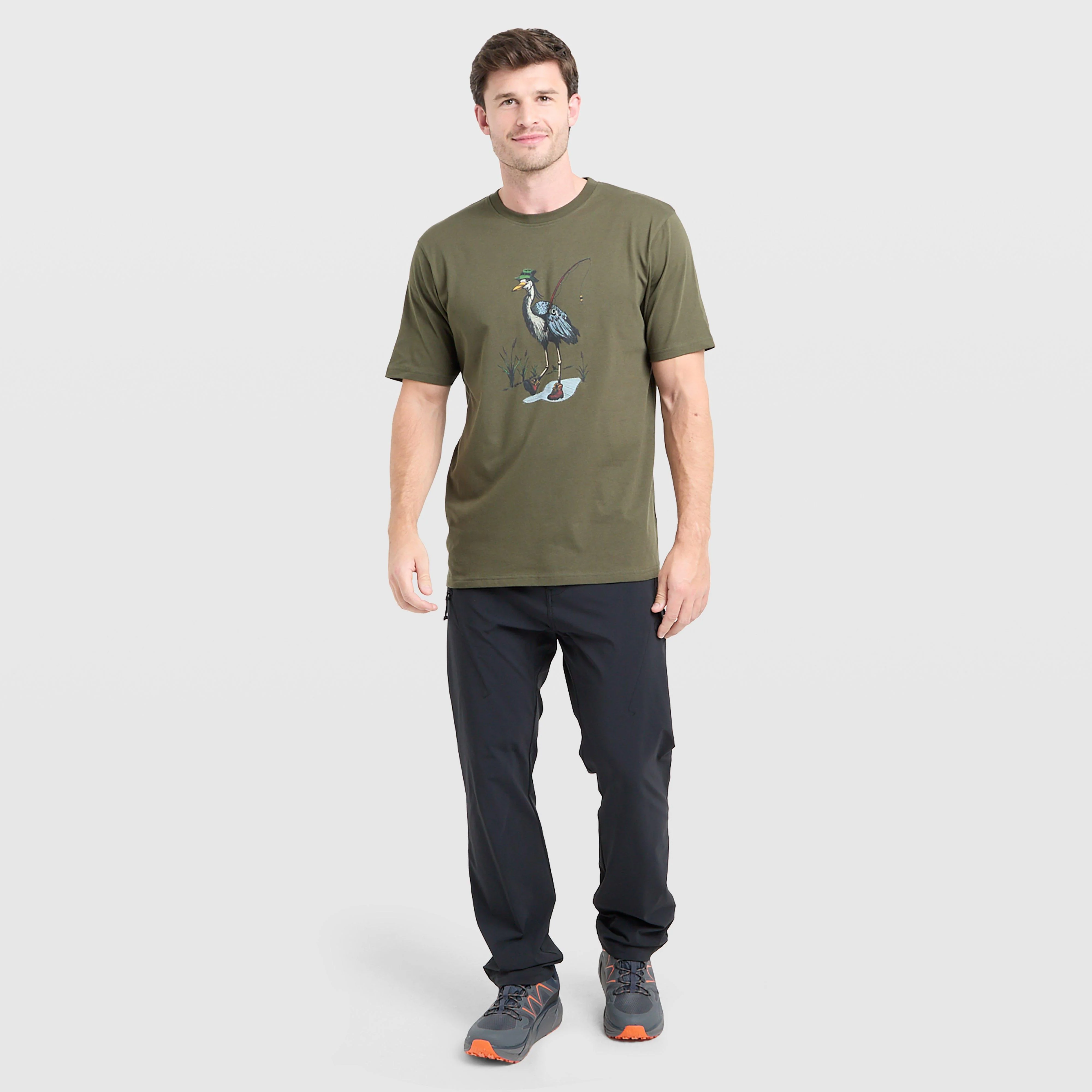 Men's Heron T-Shirt - Image 3