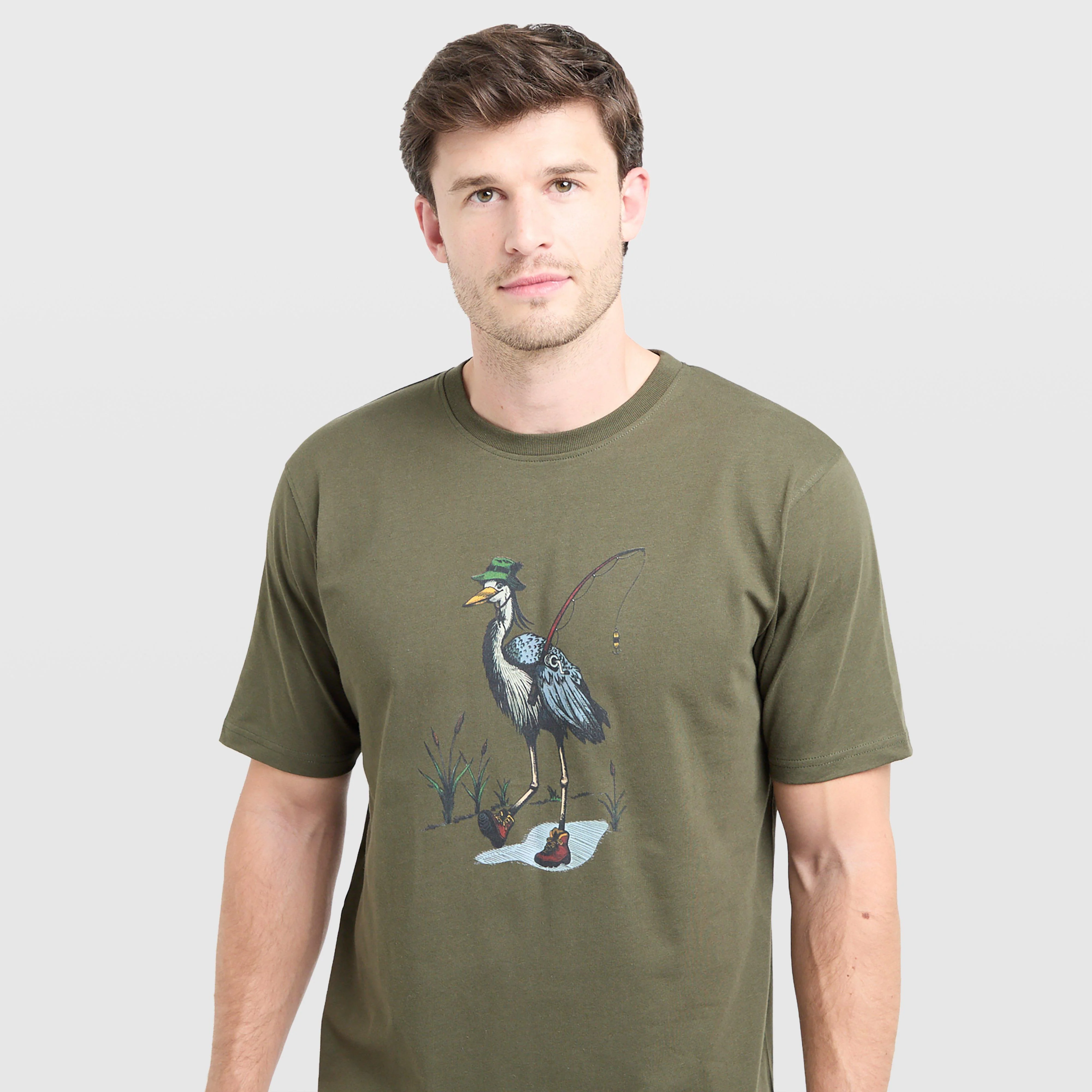 Men's Heron T-Shirt - Image 4