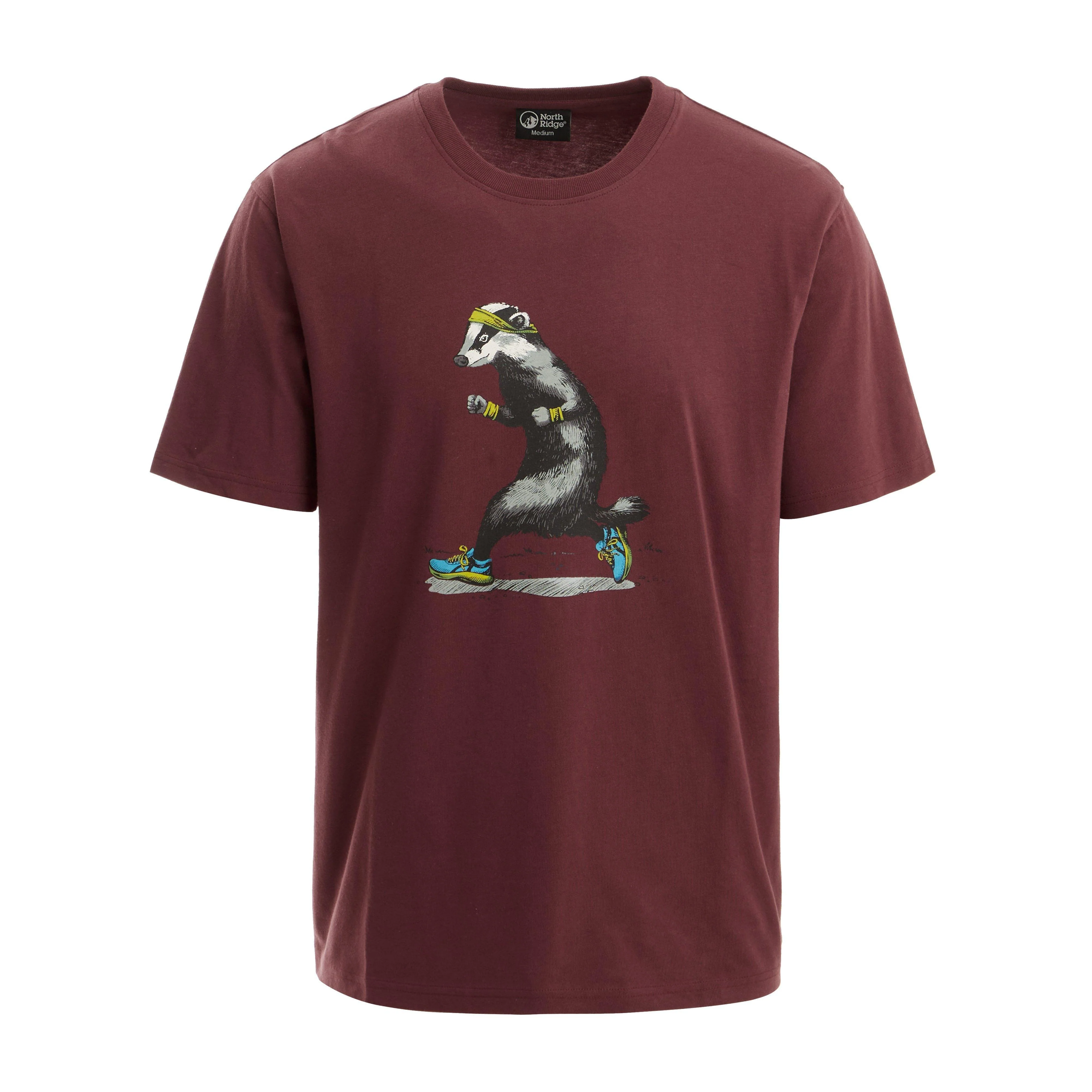 Men's Jogging Badger Tee - Image 6