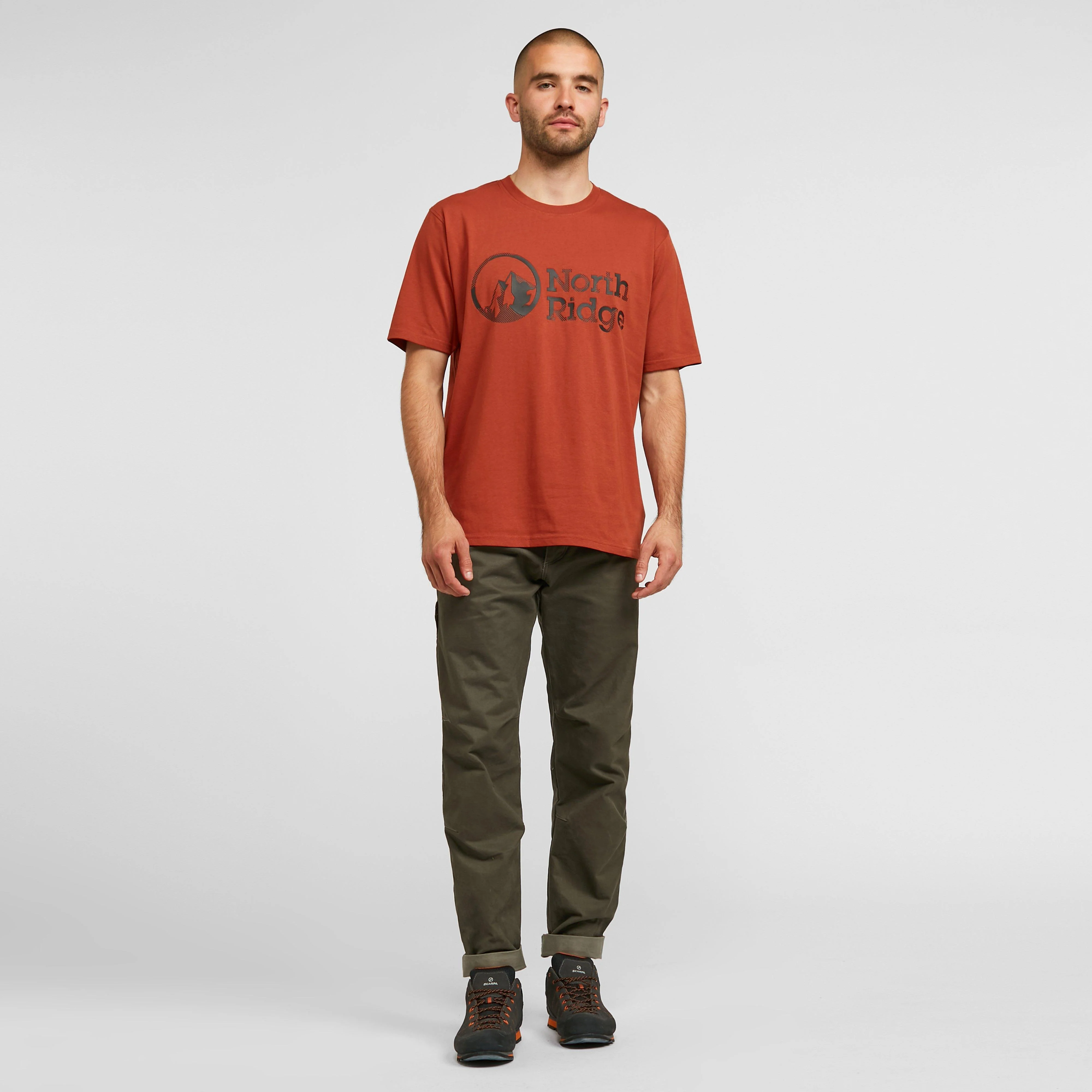 Men’s Mesh Text Logo T-Shirt - Image 3