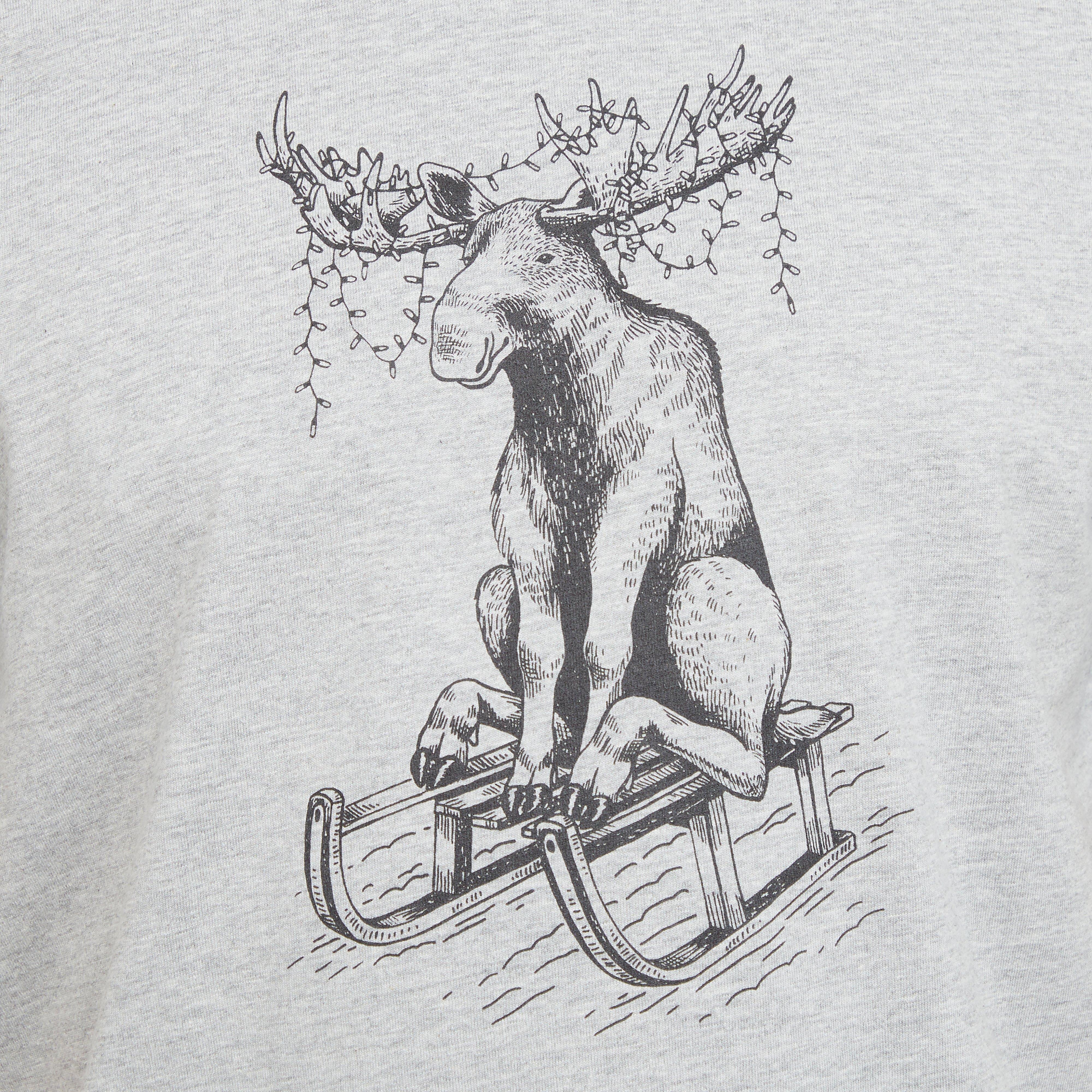 Men’s Moose Sleigh T-Shirt - Image 4