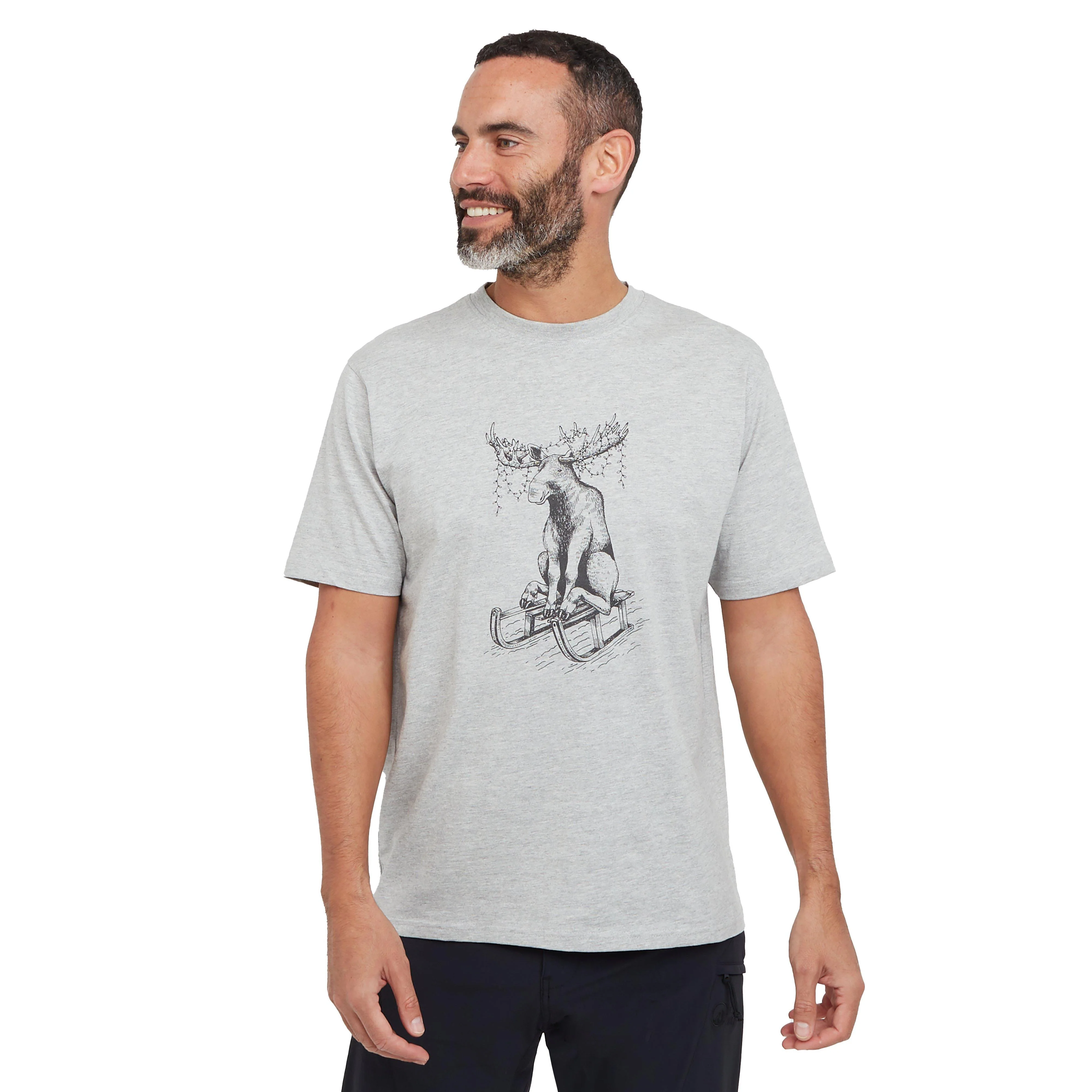 Men’s Moose Sleigh T-Shirt - Image 7