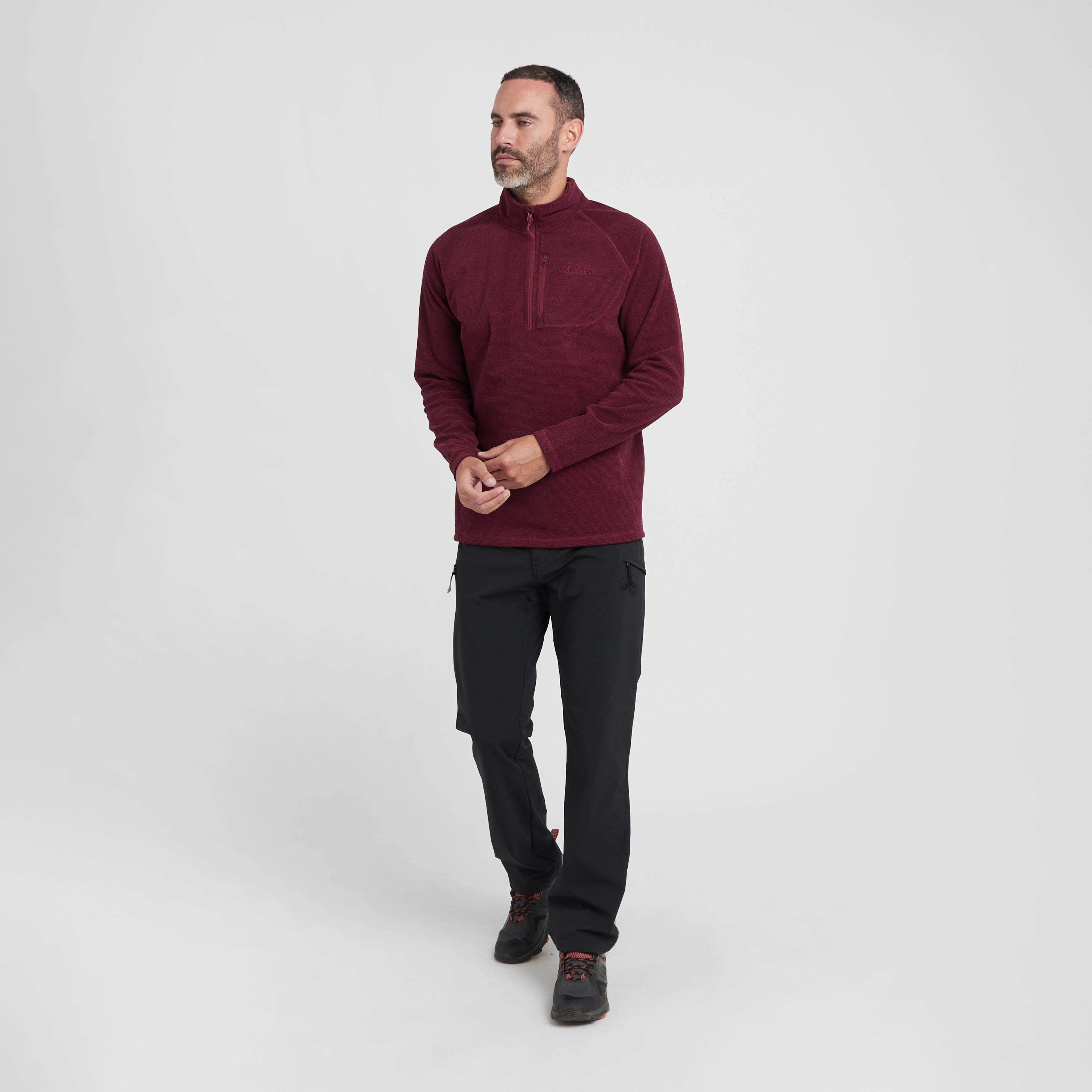 Men's Peak Half Zip Fleece - Image 3