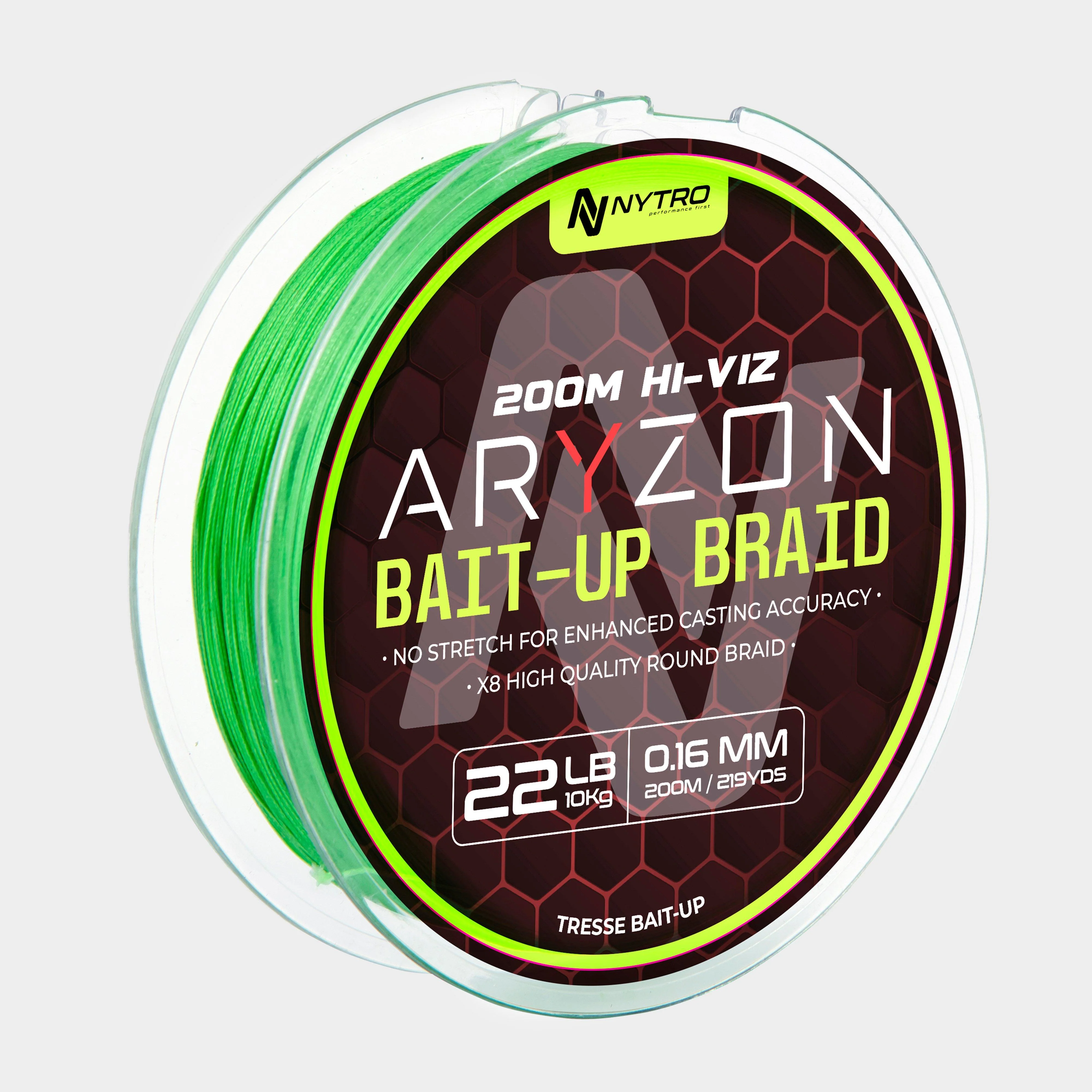 Nytro Aryzon Hiviz Bait-Up Braid 200m - Image 2