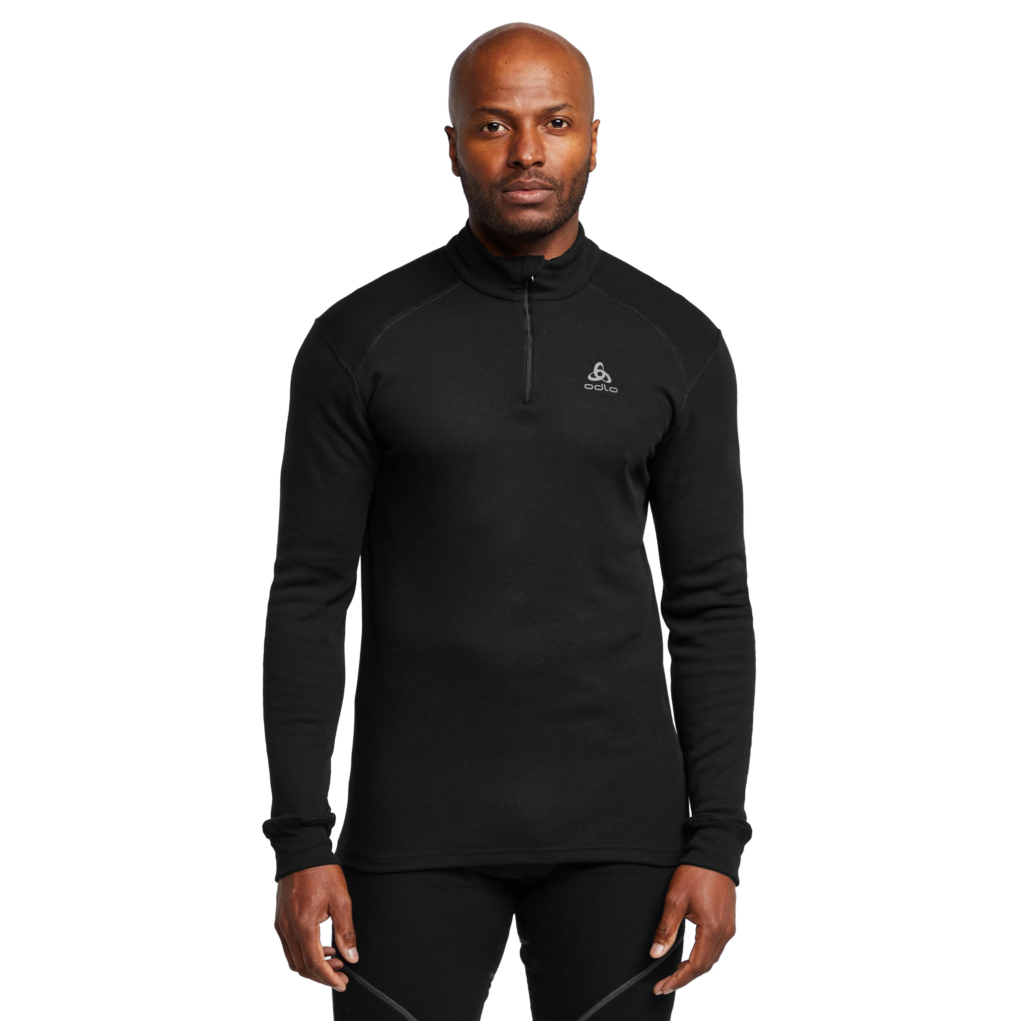 Men's Active Warm Long Sleeve Half Zip Baselayer Top - Image 6