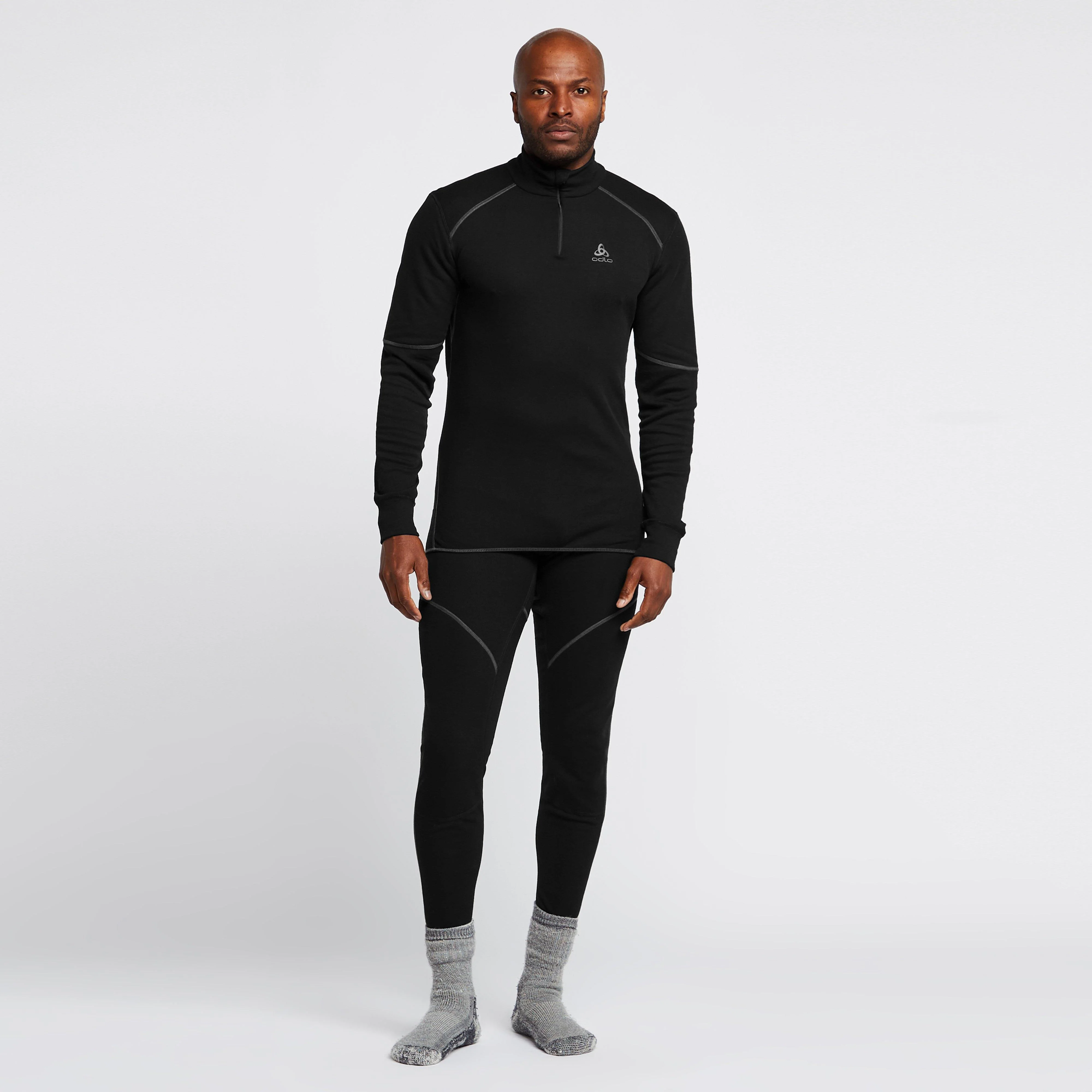 Men’s Active X-Warm Crew Half Zip Baselayer - Image 3
