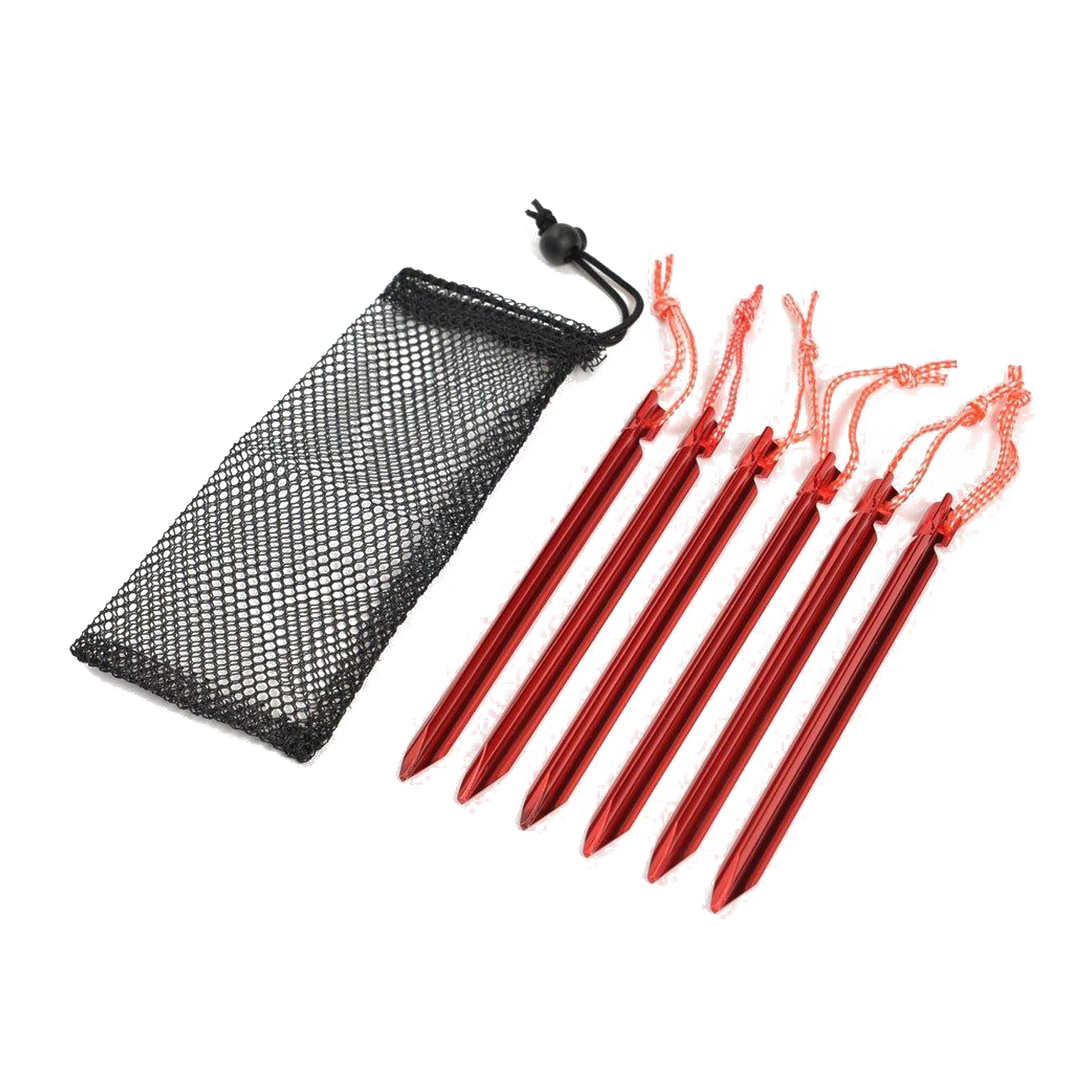 Arrow Lightweight Aluminium Tent Pegs (x6) - Image 3