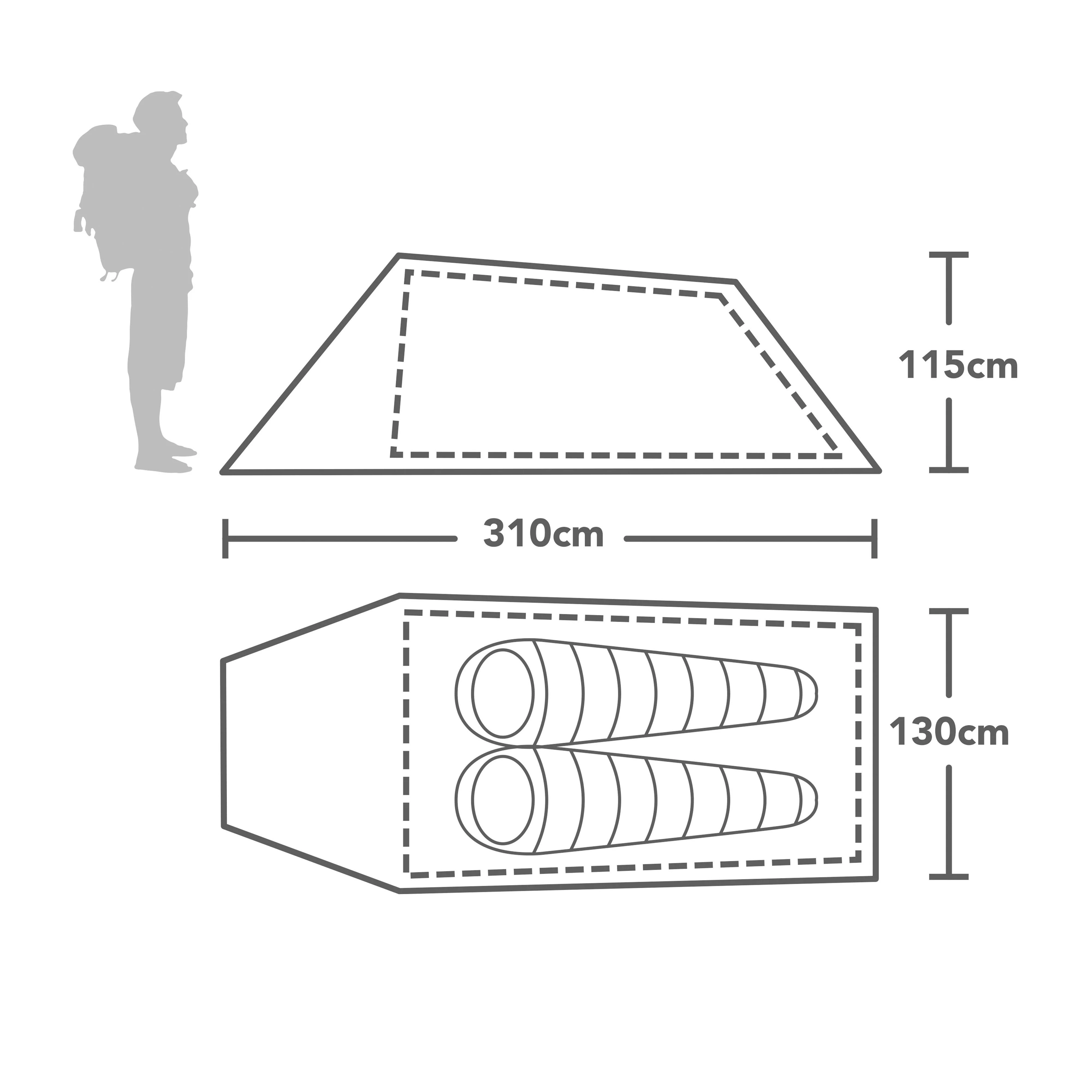 Hyena II Tunnel Tent - Image 2