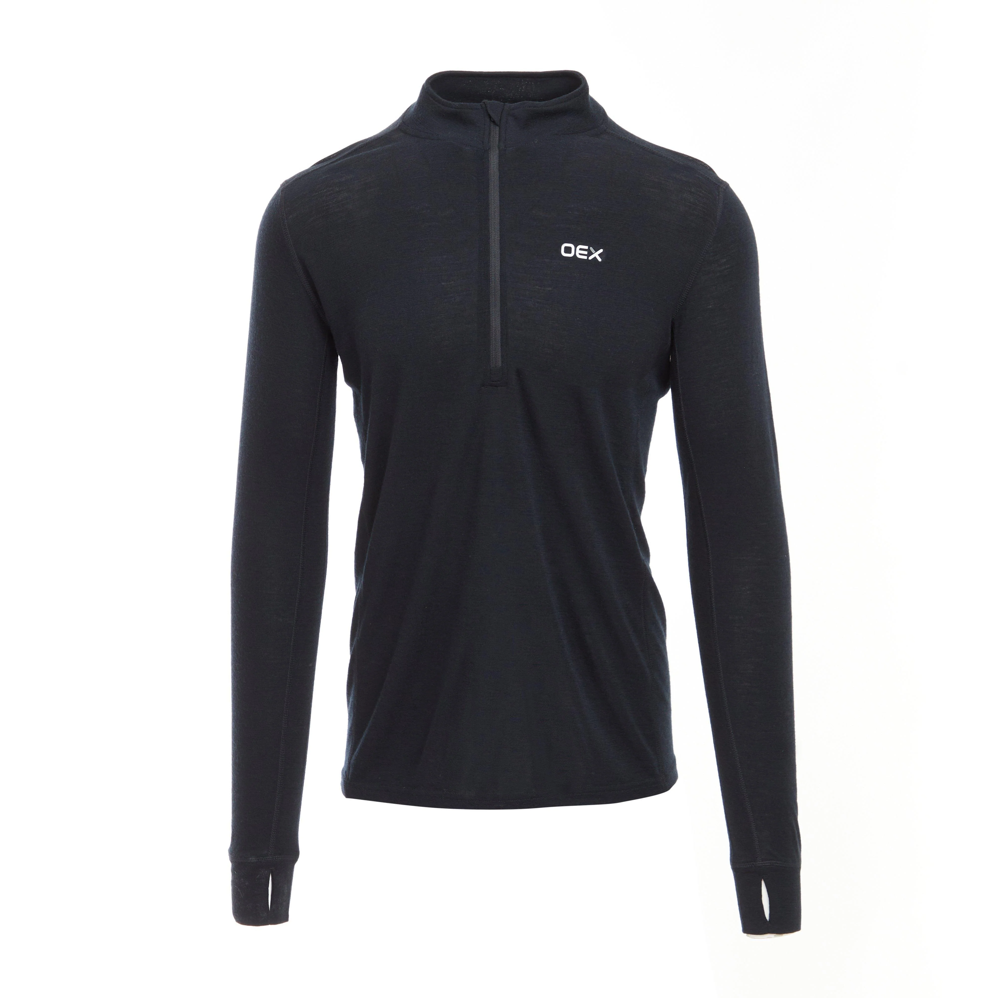 Men’s Kelso Merino Long Sleeve Zip Baselayer - Image 6