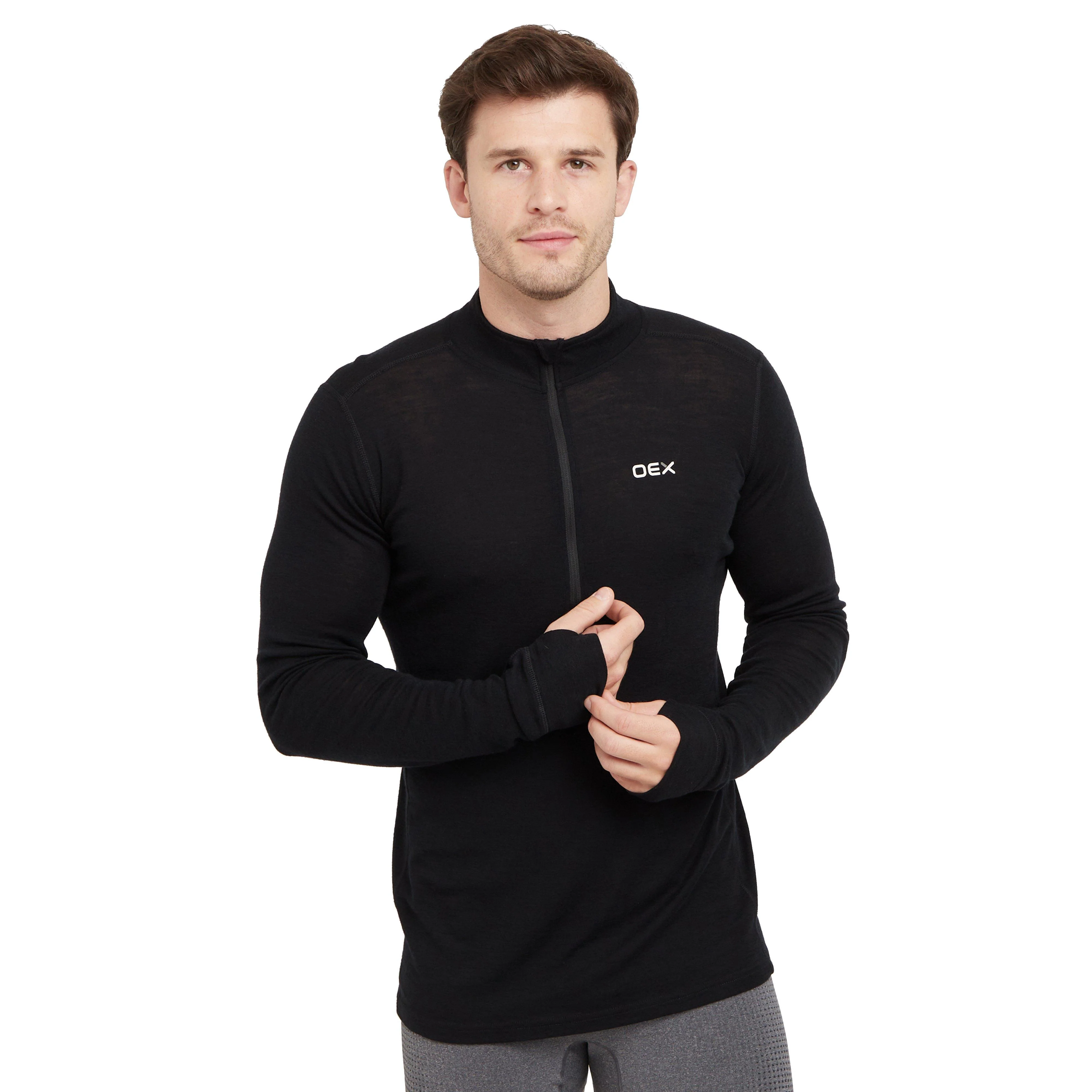 Men’s Kelso Merino Long Sleeve Zip Baselayer - Image 7