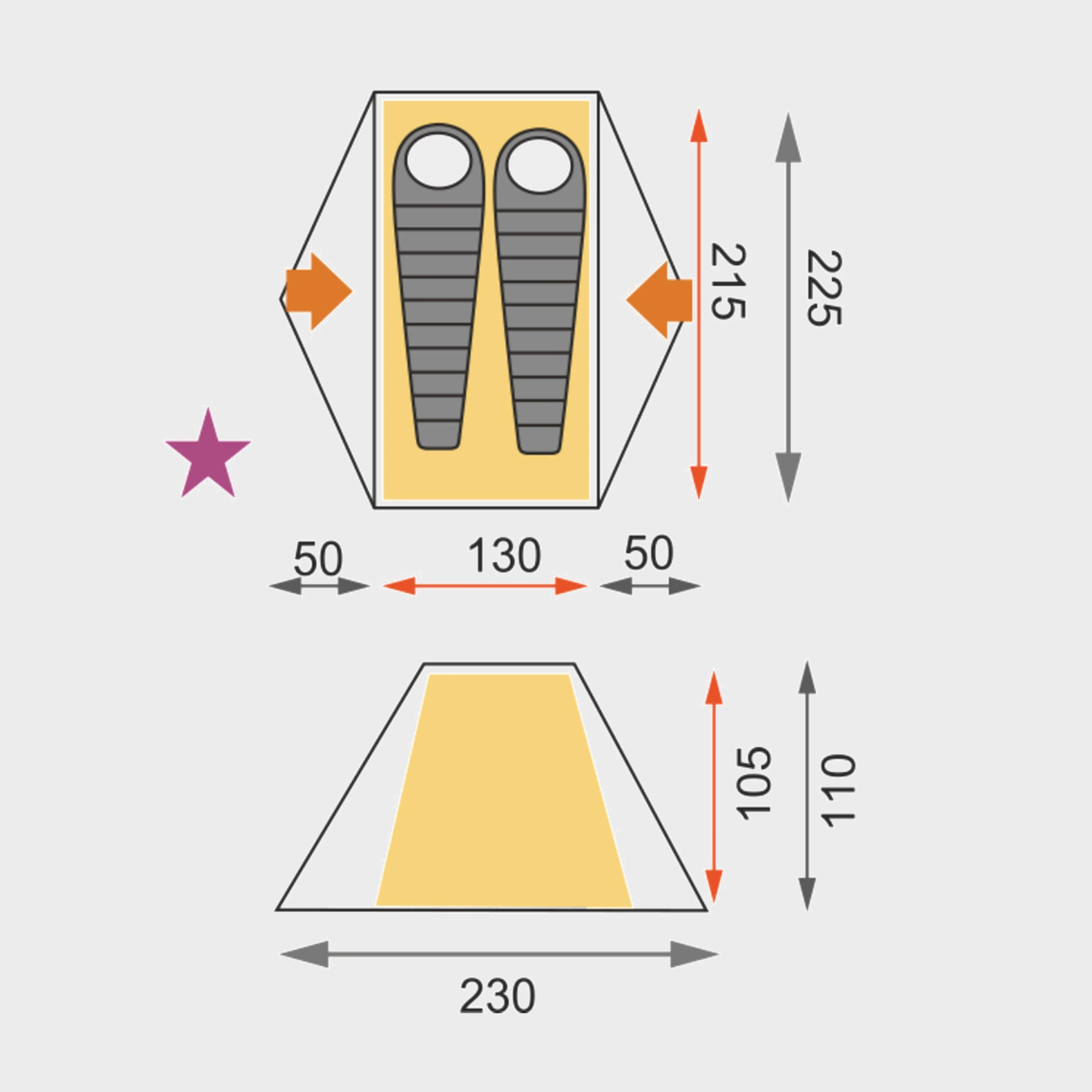 Refurbished Rakoon II Tent - Image 2