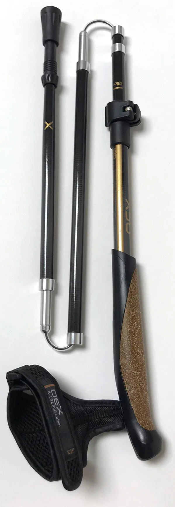 X-Lite Pro Carbon Walking Poles (Pair) - Image 2