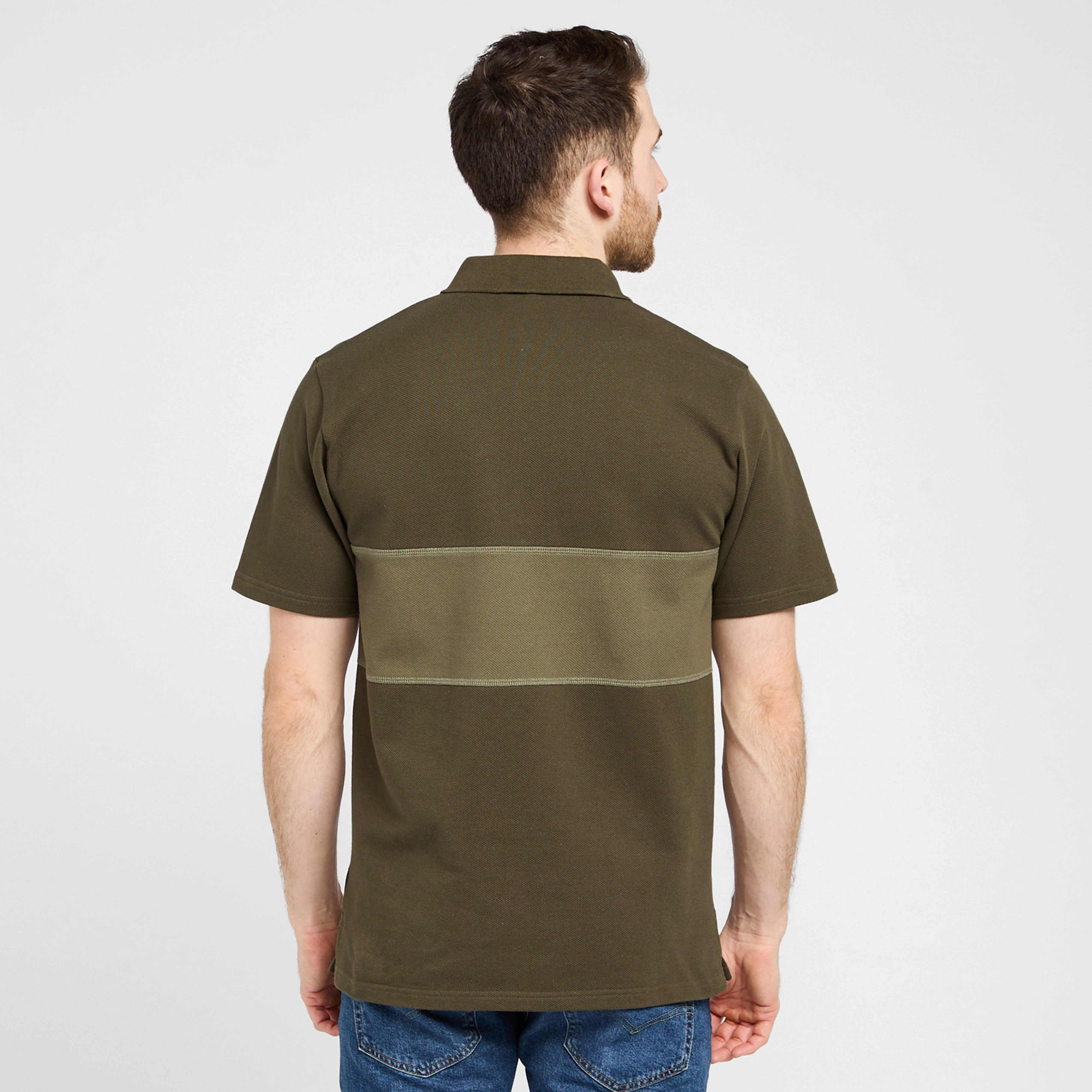 Men’s Combe Panel Polo Shirt - Image 2