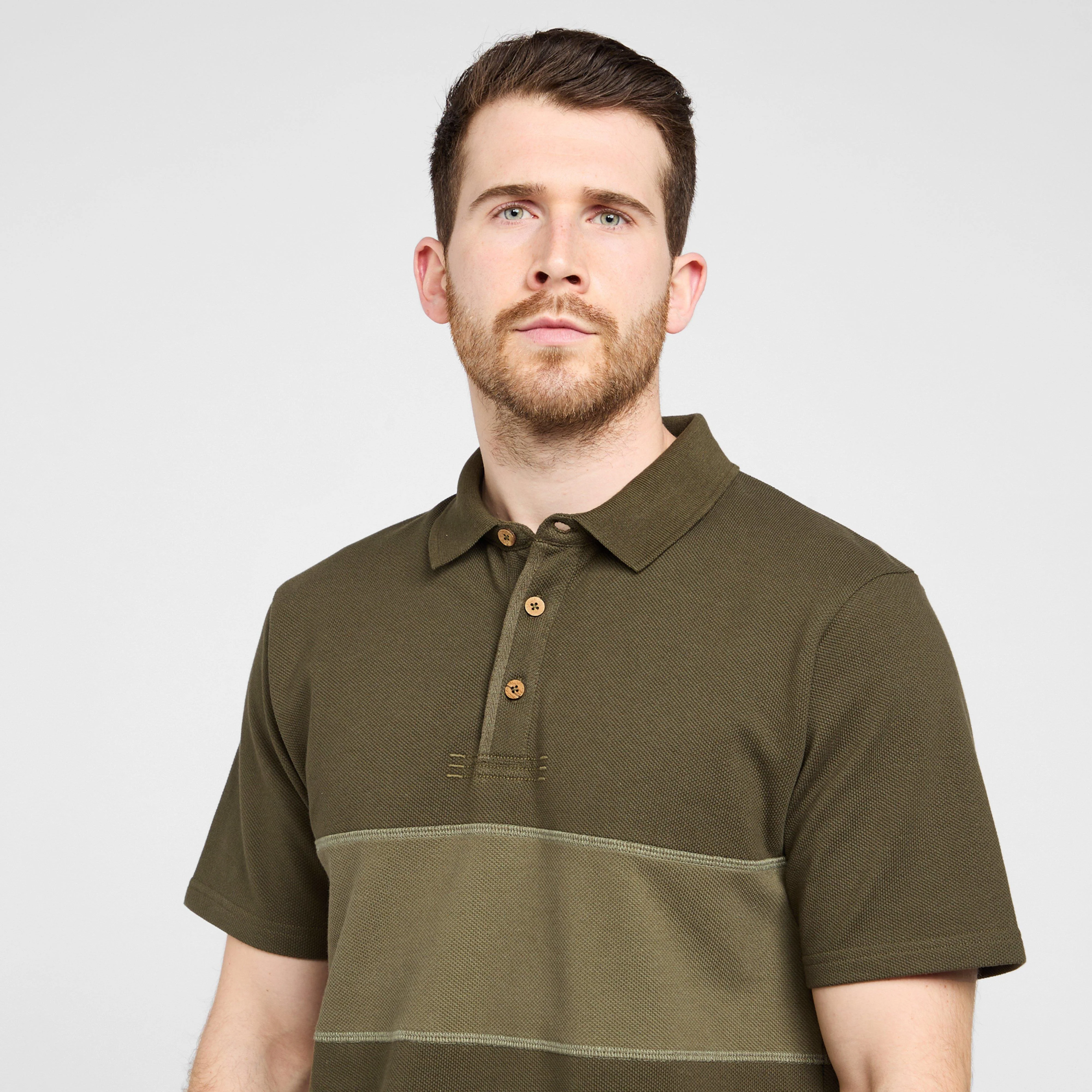 Men’s Combe Panel Polo Shirt - Image 4