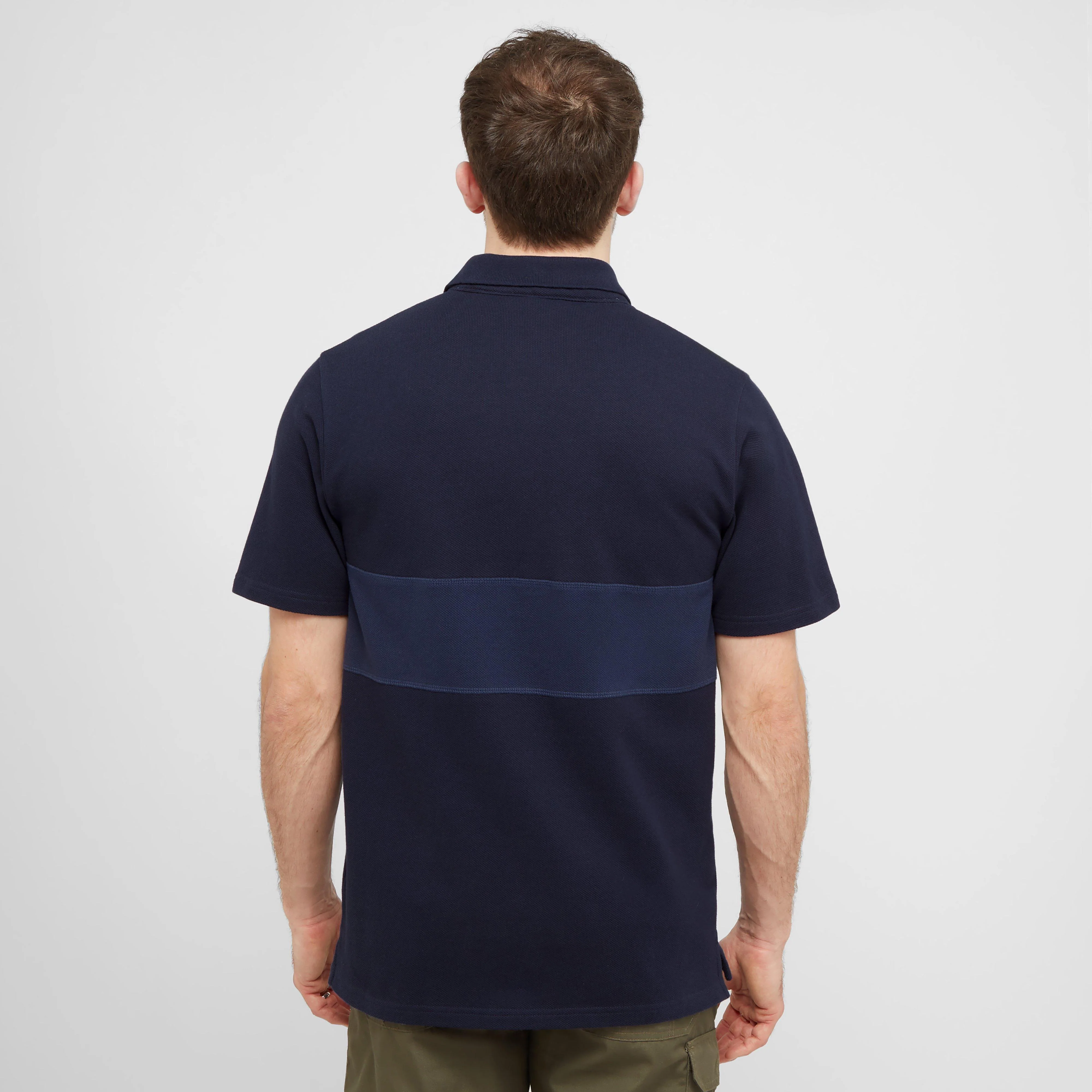 Men’s Combe Panel Polo Shirt - Image 2
