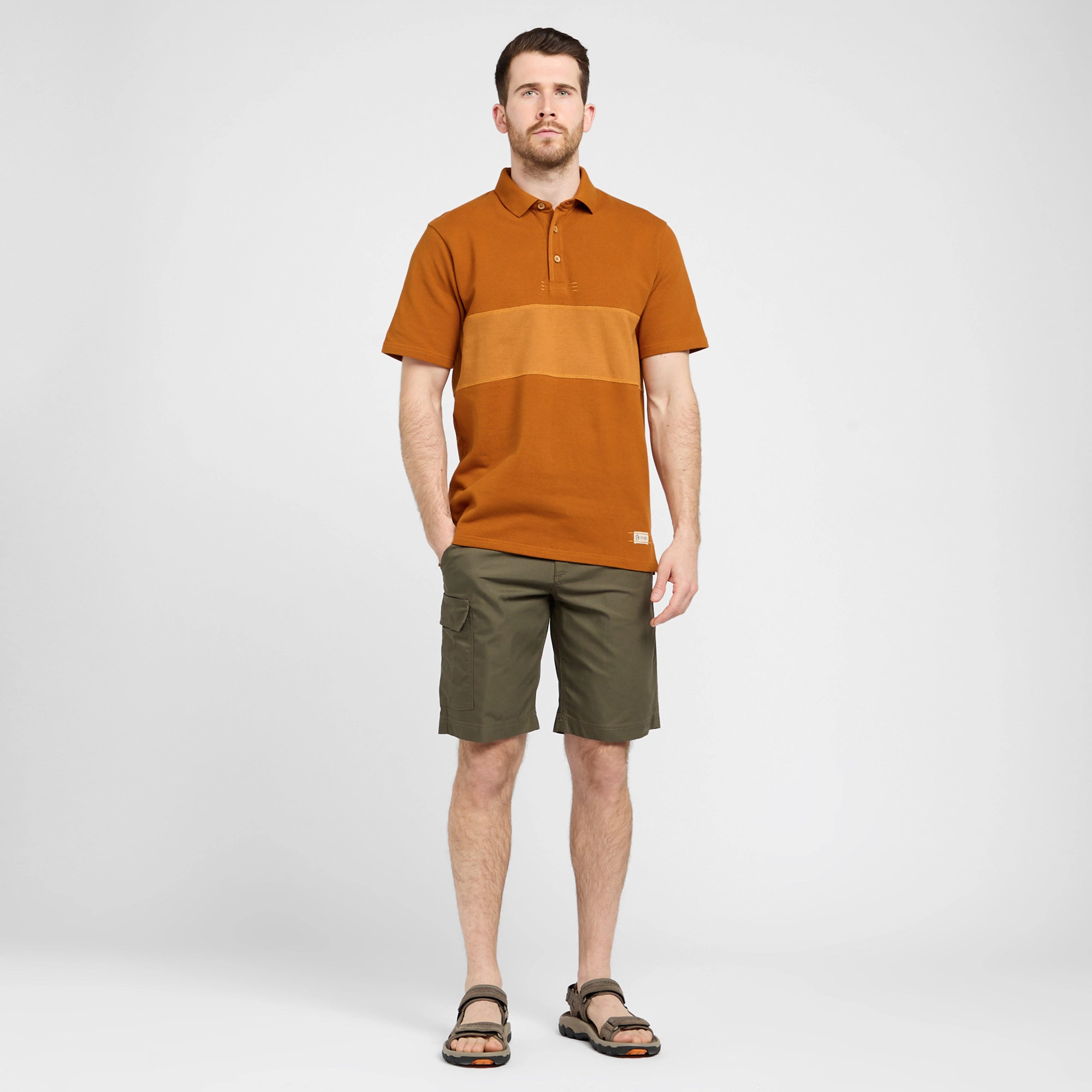 Men’s Combe Panel Polo Shirt - Image 3