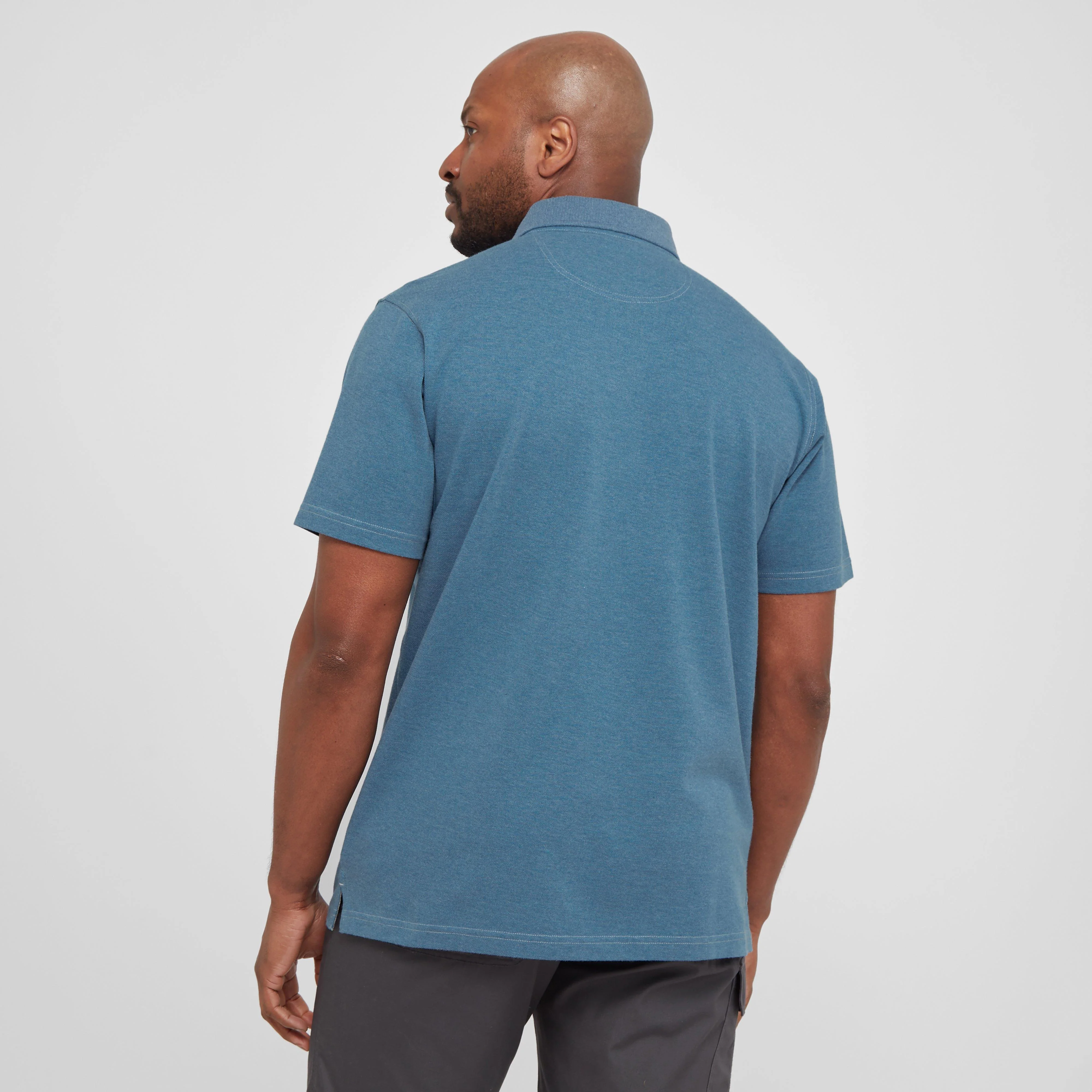 Men’s Marl Polo Shirt - Image 2