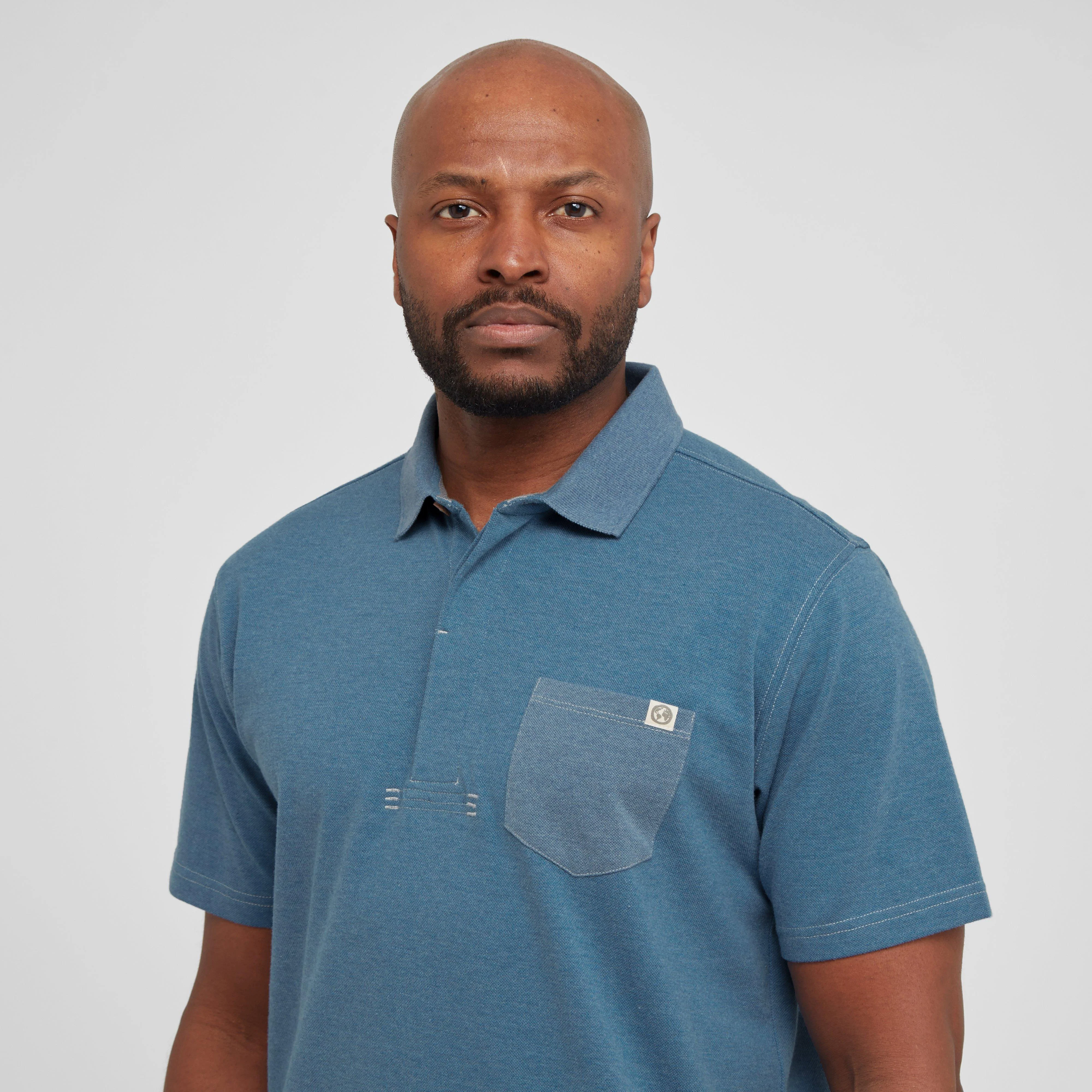 Men’s Marl Polo Shirt - Image 4