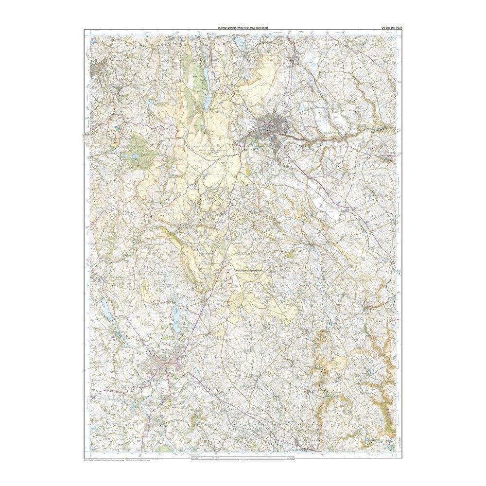 Active Explorer OL 24 The Peak District (White Peak Area) Map - Image 4