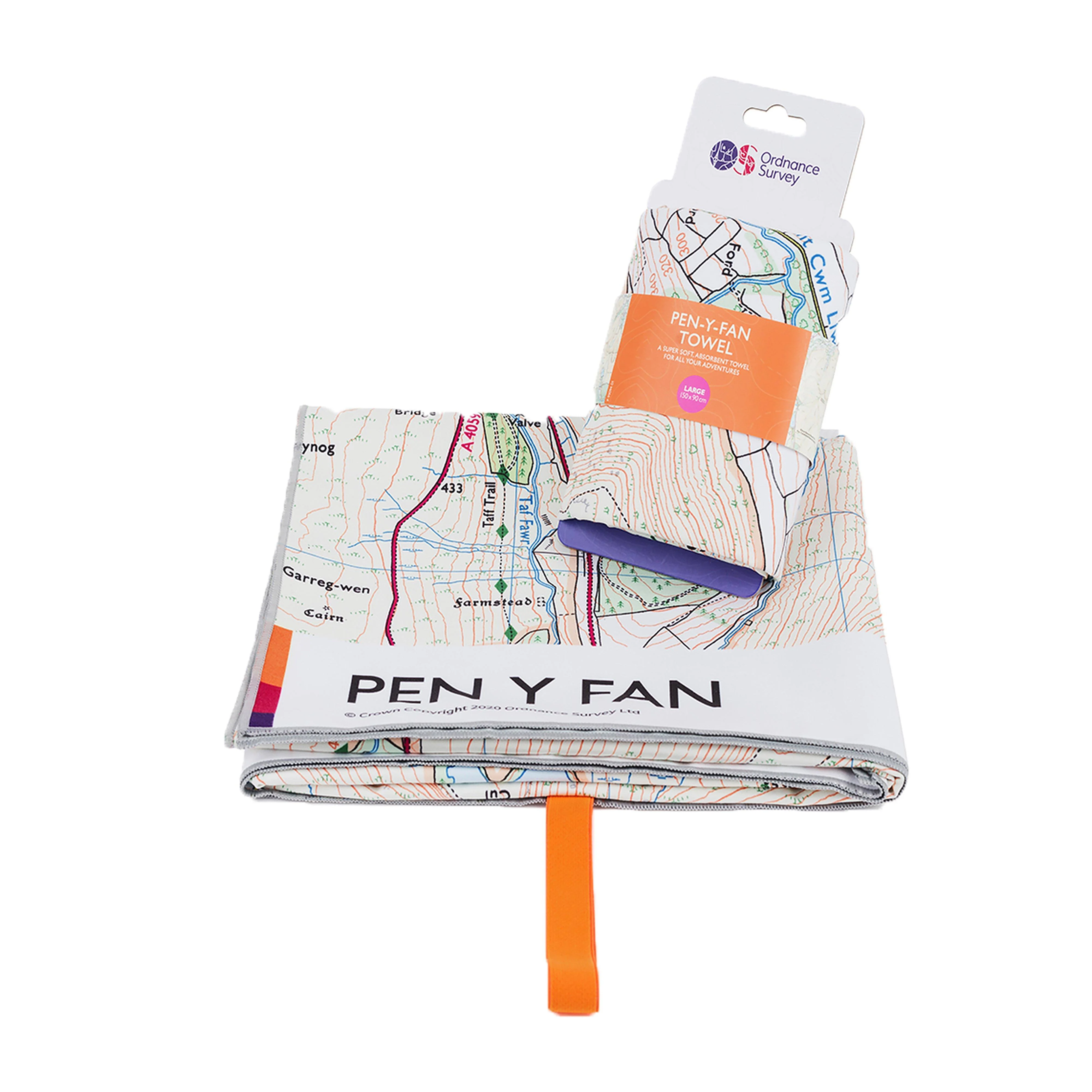 Brecon Beacons Pen y Fan Large Towel - Image 5