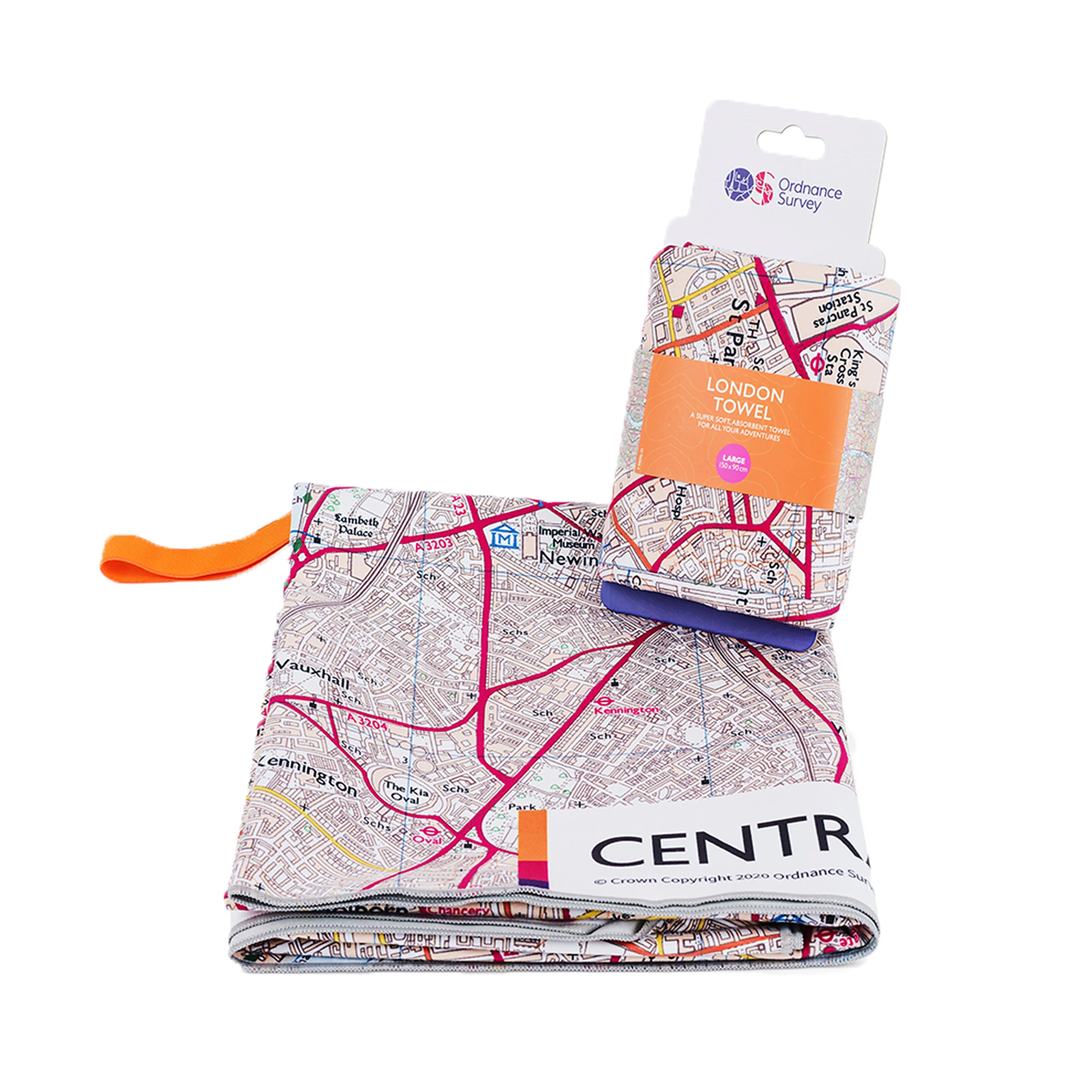 Central London Large Travel Towel - Image 5