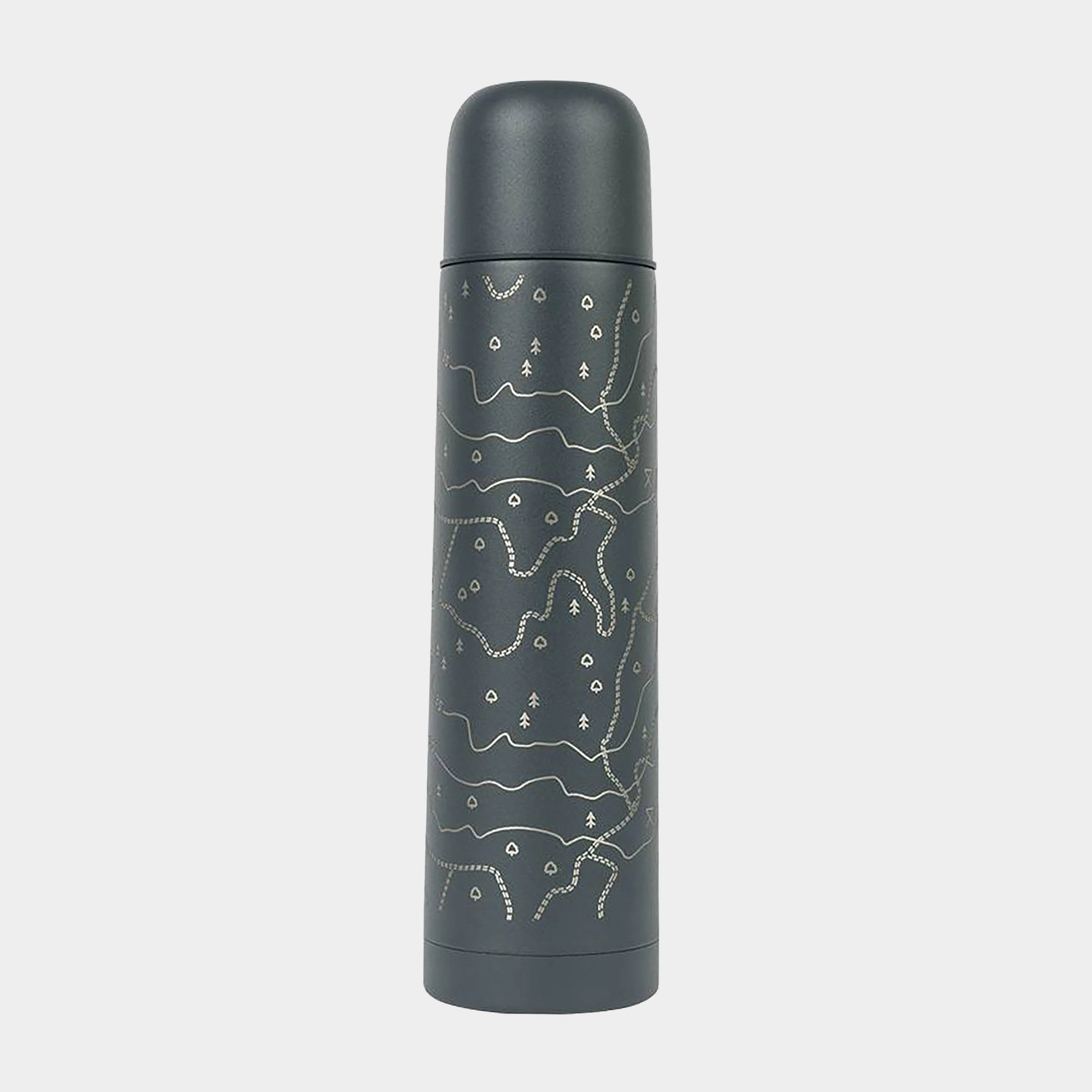 Contour Map Flask 600ml - Image 2
