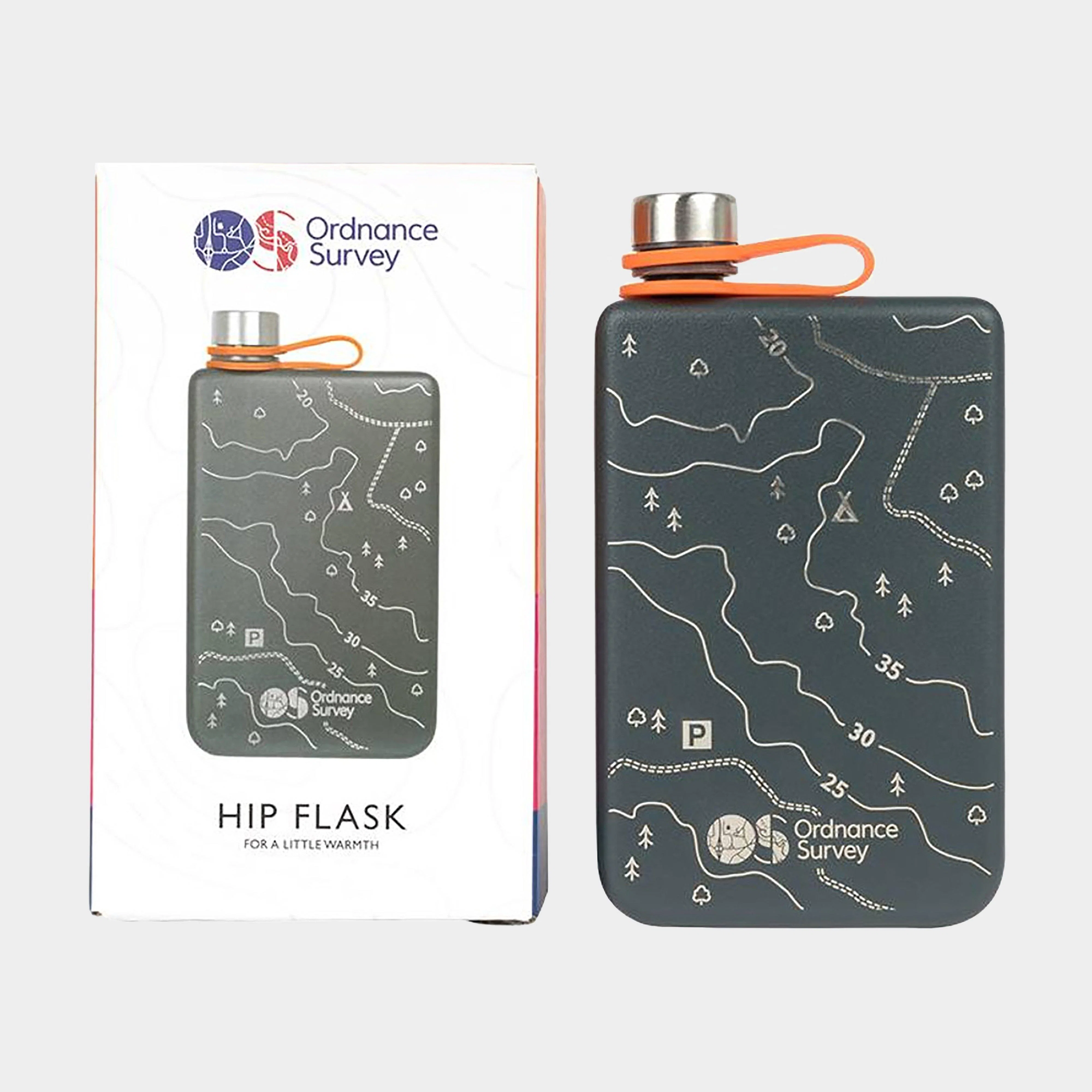 Contour Map Hip Flask - Image 3