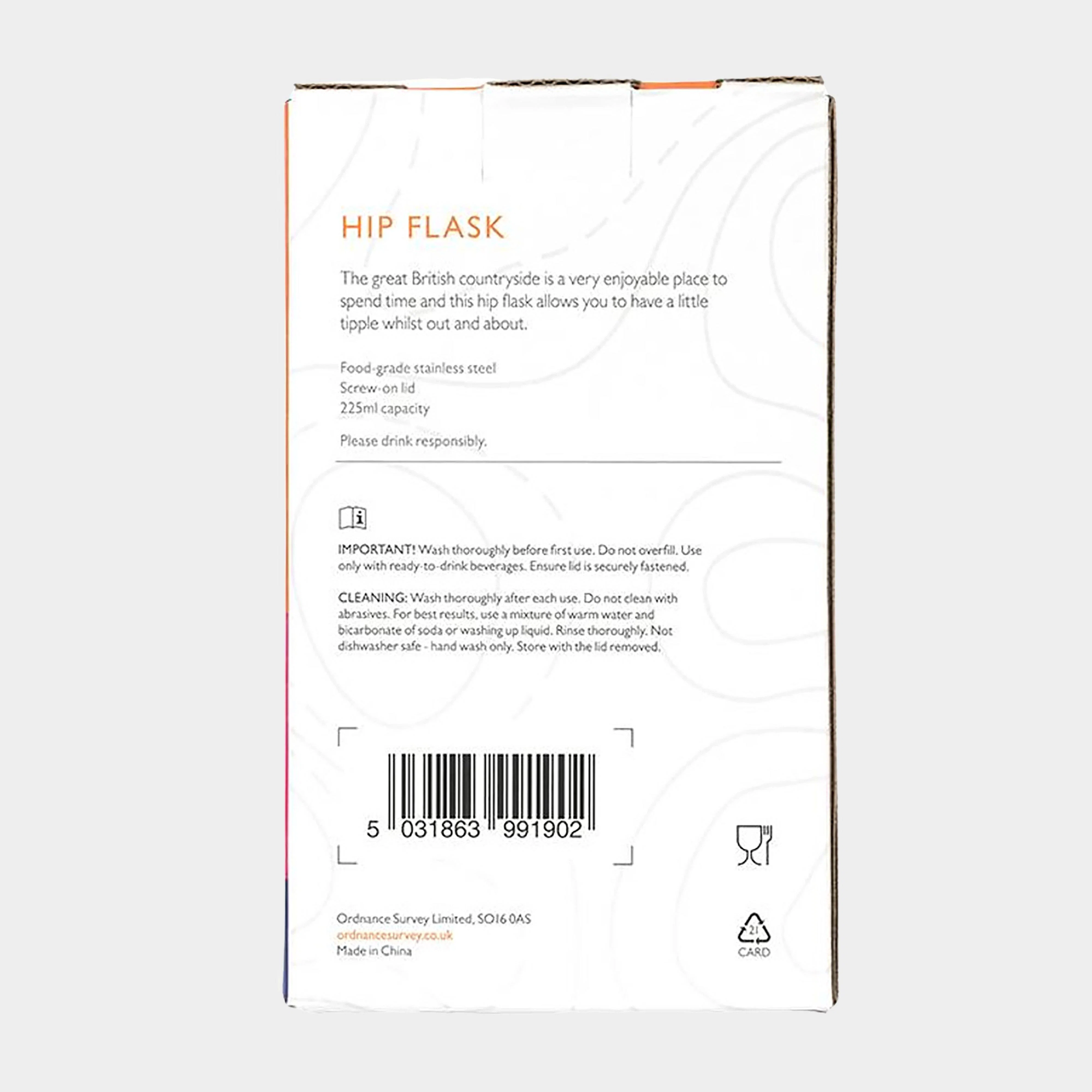Contour Map Hip Flask - Image 4